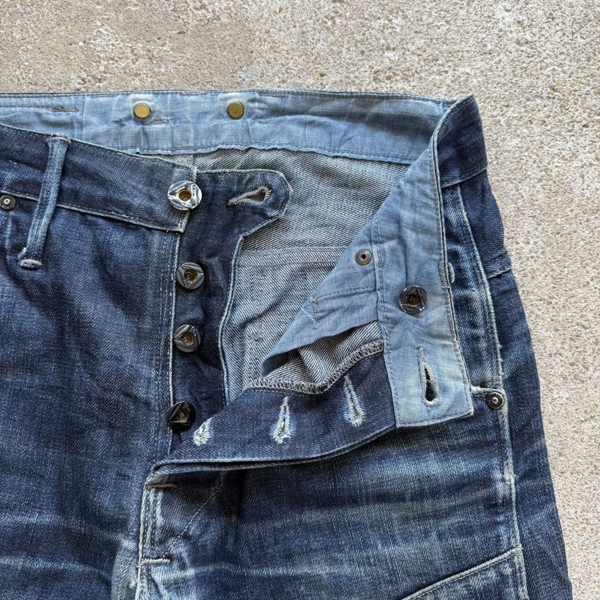G-Star VINTAGE G STAR RAW DOUBLE KNEE JEAN DENIM PANTS Size US 30 / EU 46 - 8 Thumbnail