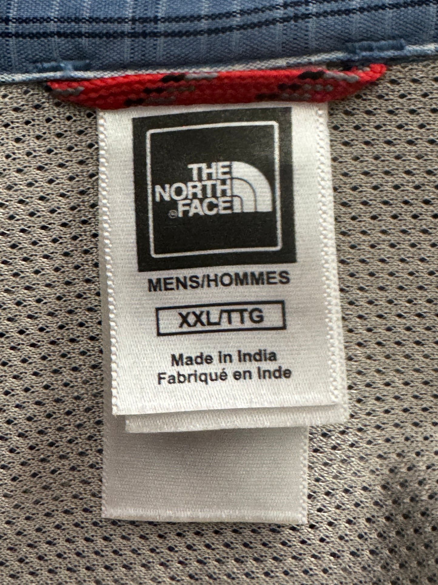 The North Face × Vintage The North Face Vintage Men's Trekking Check Sleeve Shirt Size US XXL / EU 58 / 5 - 6 Thumbnail
