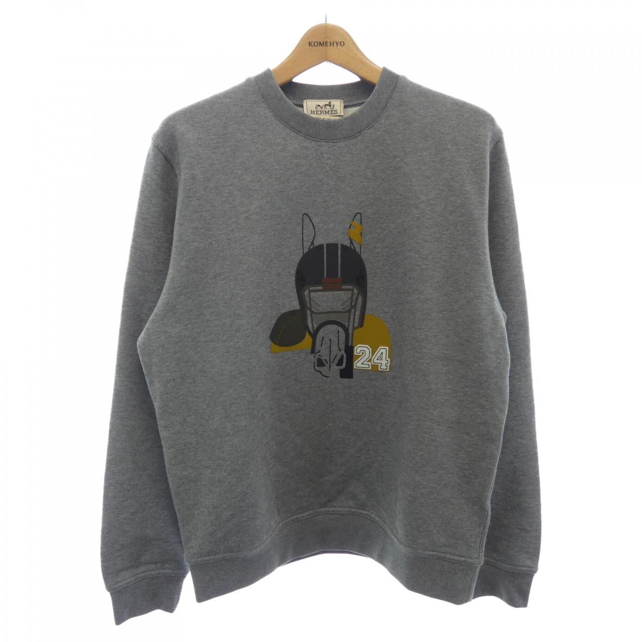 Hermes Hermes Hermès Quarterbash S Sweatshirt Textile Sweatshirts & Hoodies DUTY FREE for USA Size ONE SIZE - 1 Thumbnail