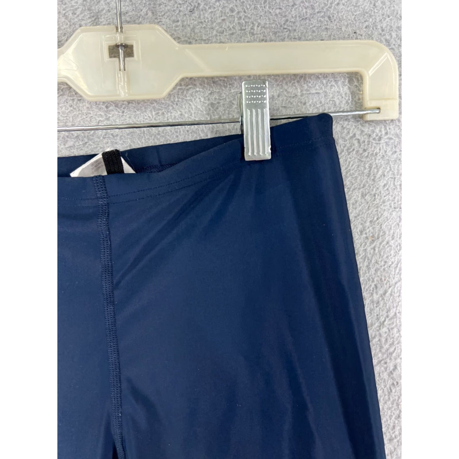 Vintage Iswim Bottom Jammer Adult 30 Blue Spandex Blend Polyester Compression Mens Sports Size US 30 / EU 46 - 7 Thumbnail
