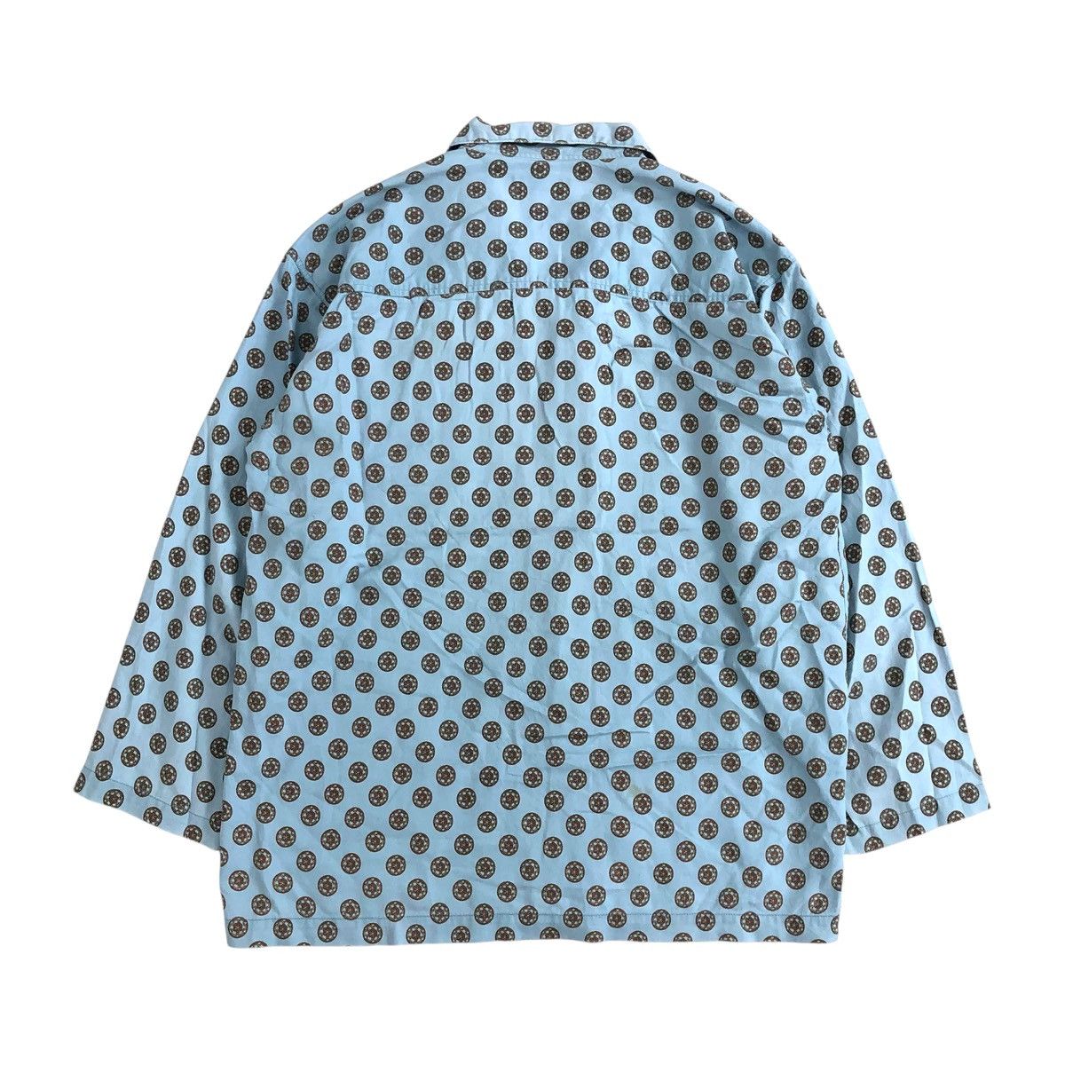 Christian Dior Monsieur × Dior 90s Christian Dior Monsieur Motif Blouse Button Up Size M / US 6-8 / IT 42-44 - 10 Thumbnail