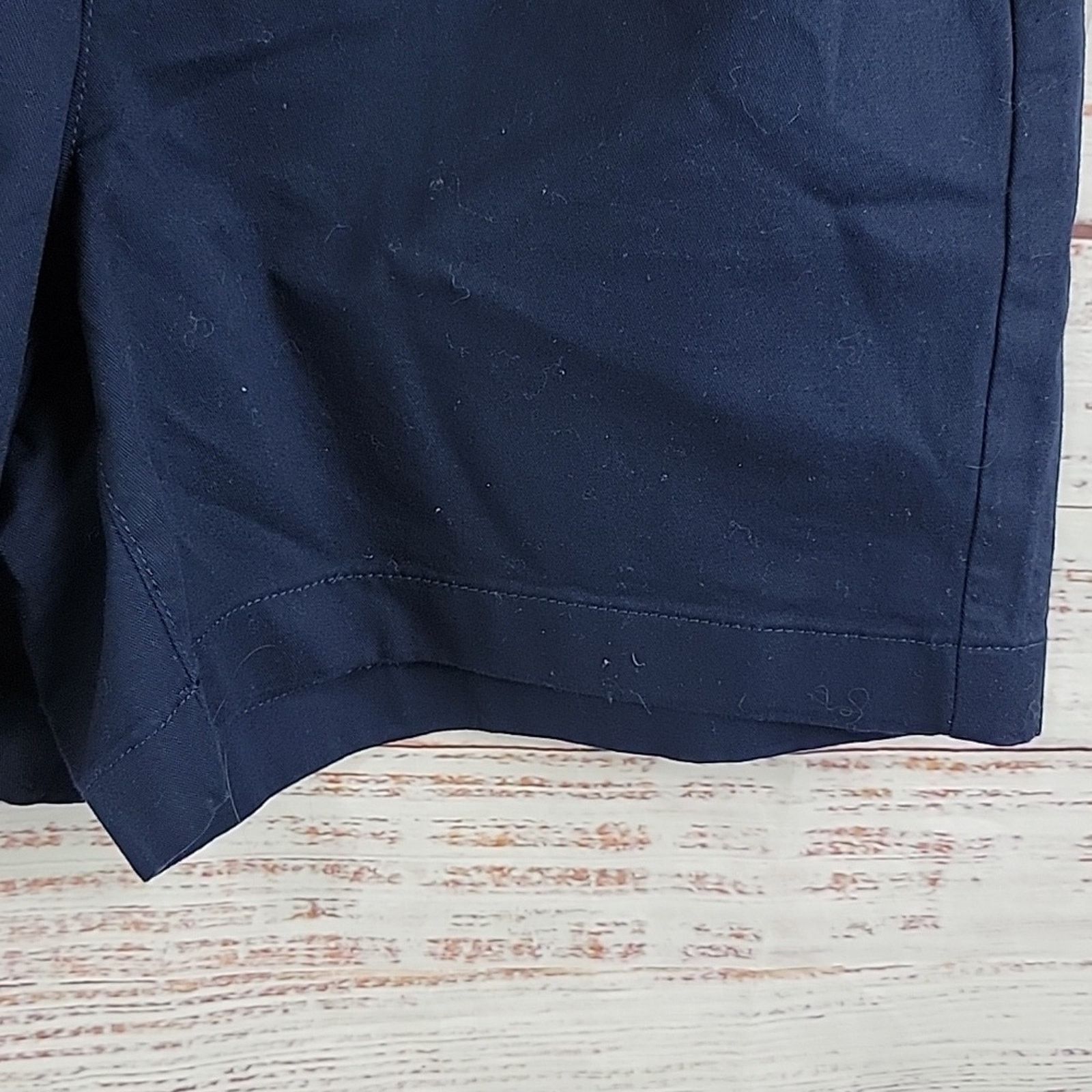J.Crew J Crew Navy Paperbag Chino Shorts Size 2 Size 26" / US 2 / IT 38 - 6 Thumbnail