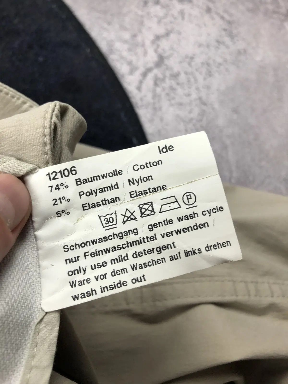 Annette Gortz ANNETTE GORTZ Vintage Beige Avantgarde Cotton Germany Pants Size 24" / US 00 / IT 34 - 9 Thumbnail
