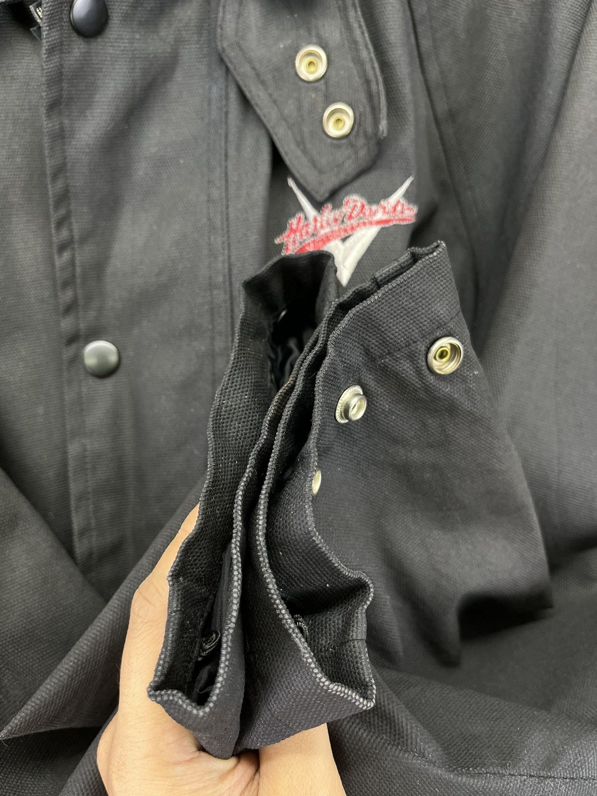 Harley Davidson Vintage Harley Davidson Black Racing Jacket Size US L / EU 52-54 / 3 - 13 Thumbnail