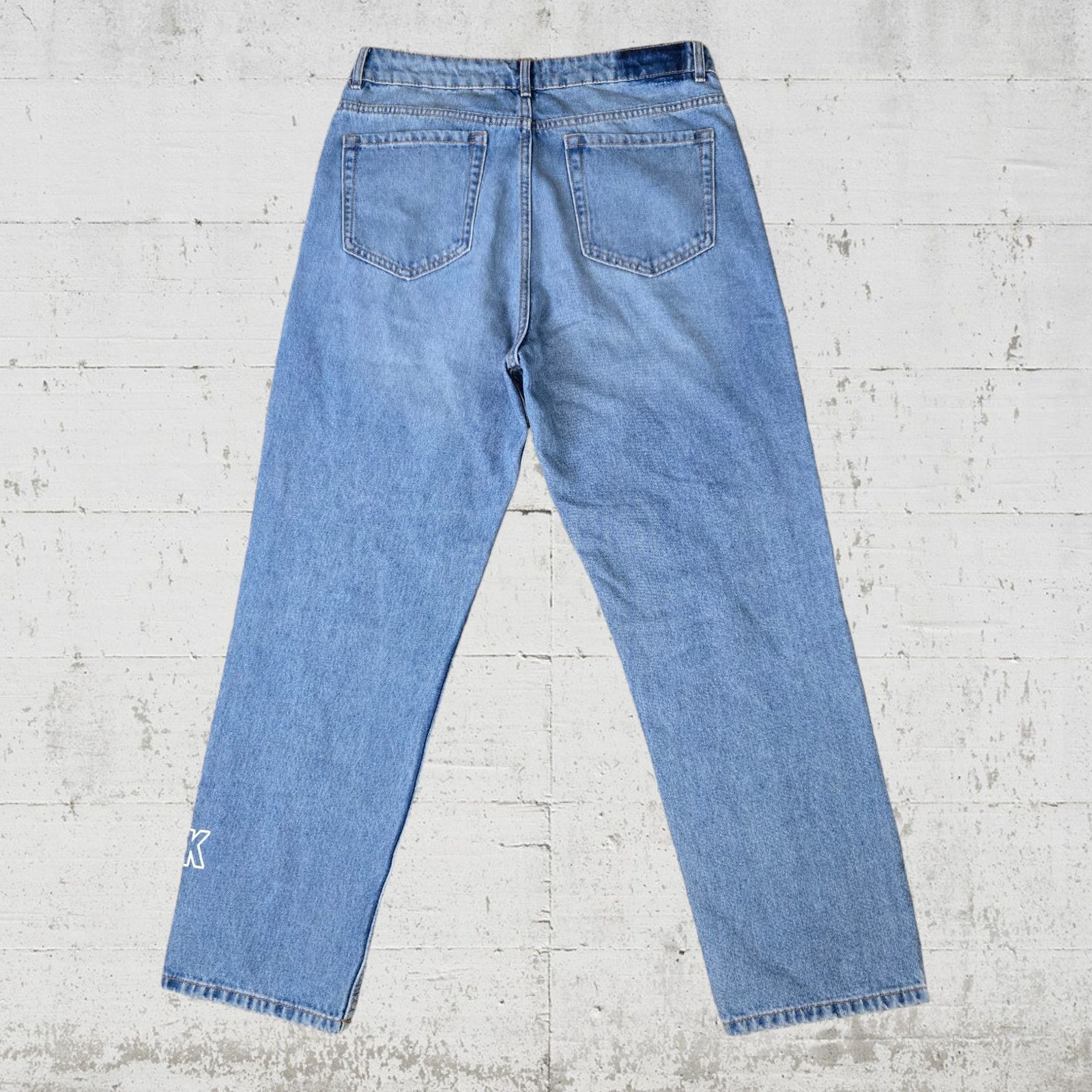 Zara Zara Embroidered Straight Jeans Size 8 Size 30" / US 8 / IT 44 - 12 Thumbnail