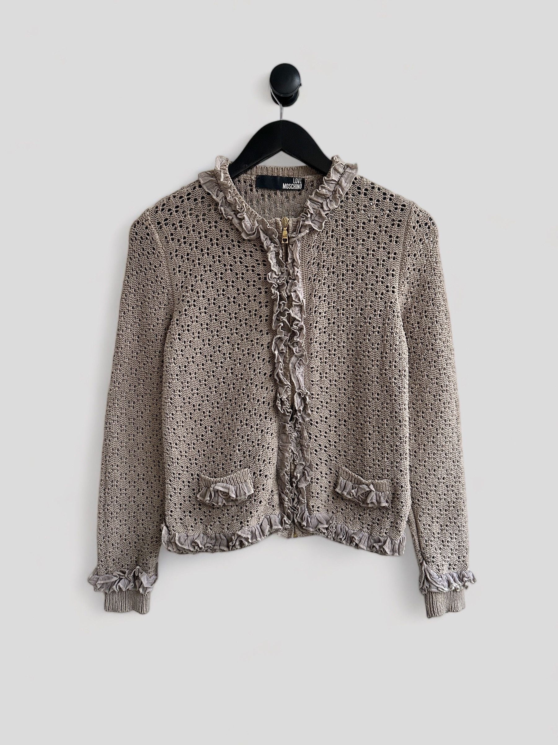 Moschino Moschino Blouse Top Shirt Size S / US 4 / IT 40 - 1 Thumbnail