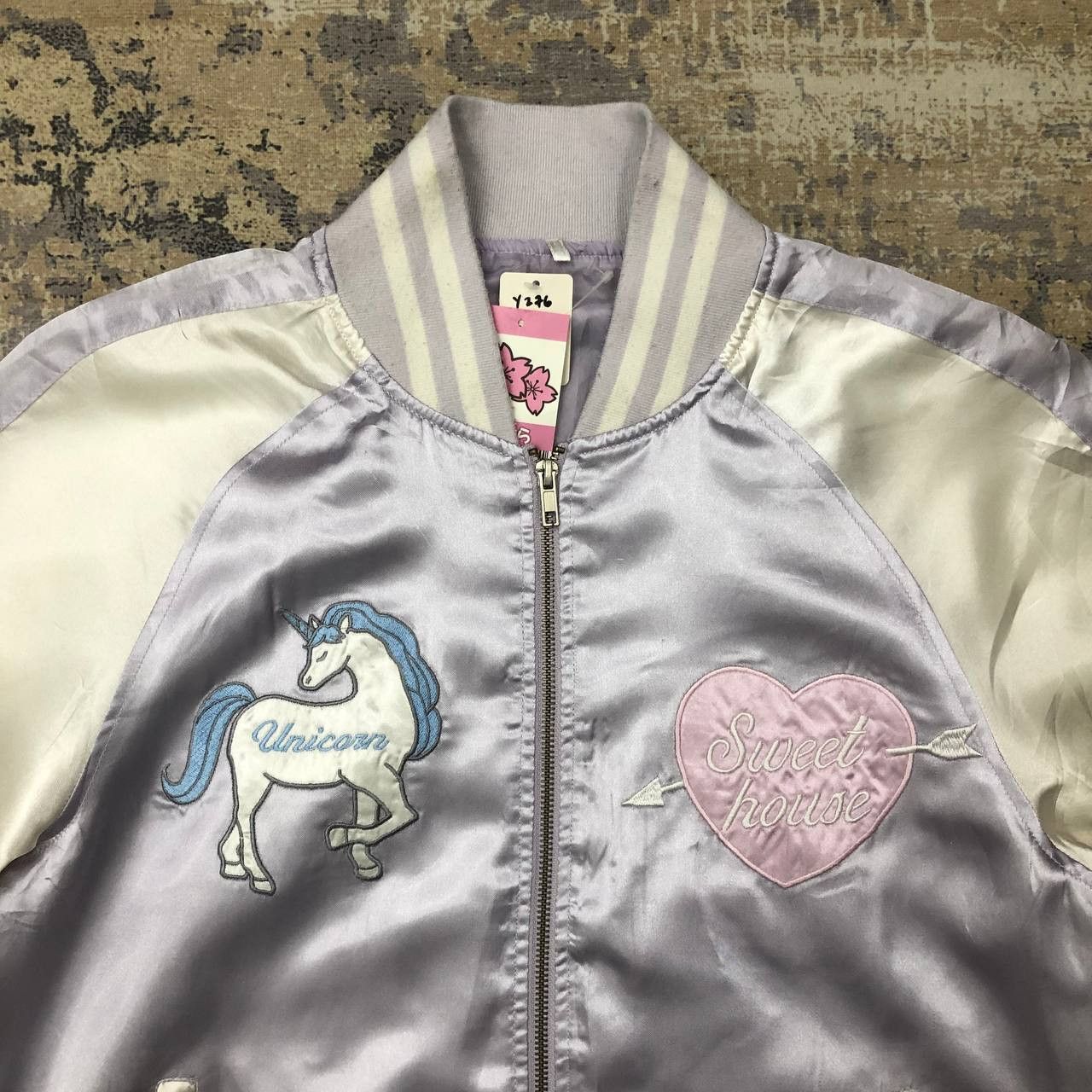 Japanese Brand Y276 SUKAJAN UNICORN MIGNON LA BONBONNIERE JACKET Size M / US 6-8 / IT 42-44 - 4 Thumbnail