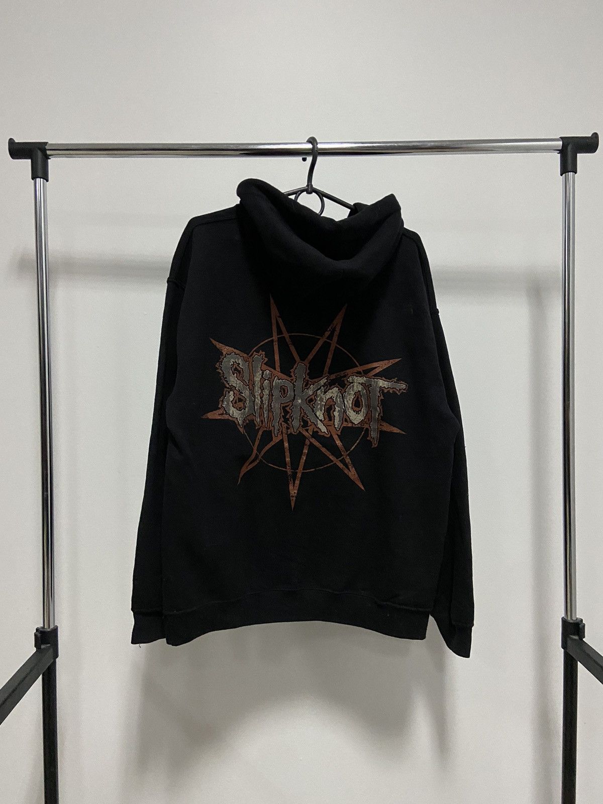 Band Tees × Vintage Slipknot 5: The Gray Chapter big print hoodie rock band Size US M / EU 48-50 / 2 - 2 Thumbnail