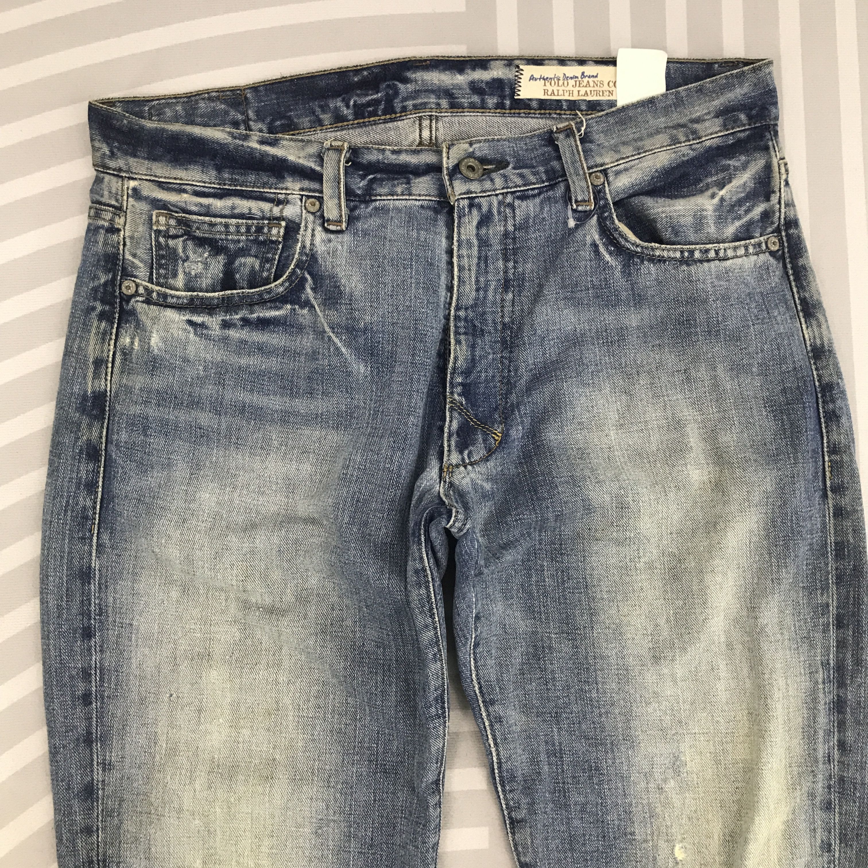 Polo Ralph Lauren × Vintage Vintage Authentic Polo Ralph Lauren jeans Denim pants Size US 33 - 2 Thumbnail