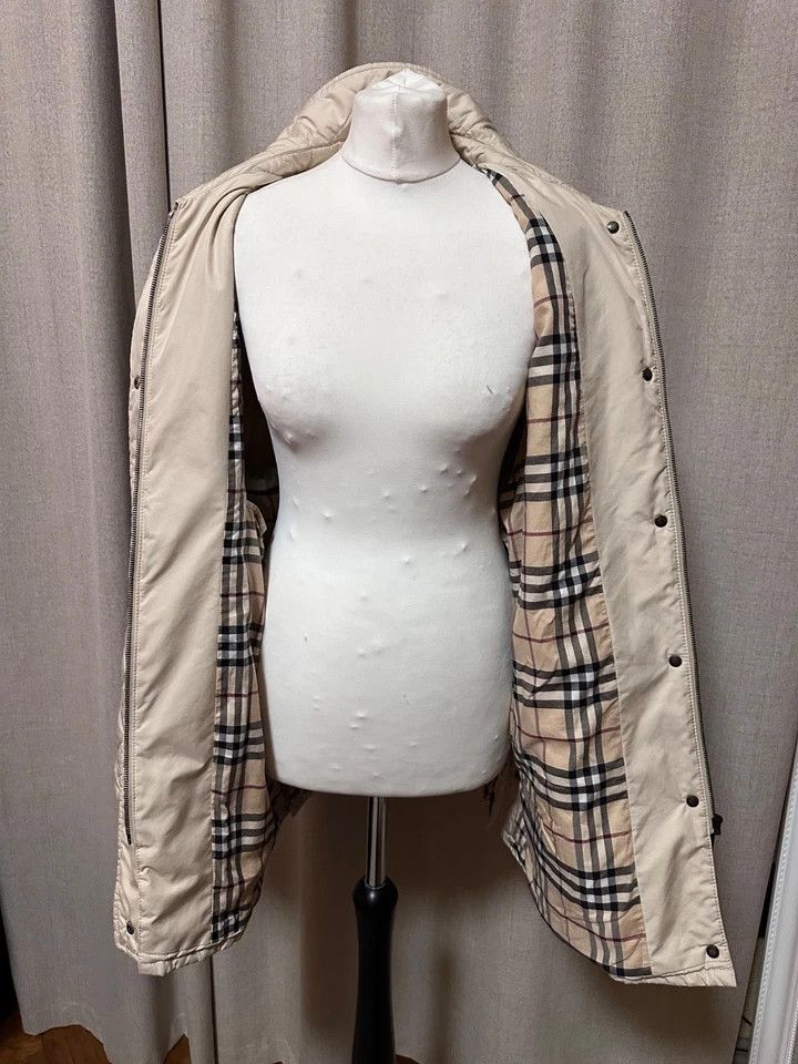 Burberry Burberry London Biege Quilted Jacket Coat Nova Check Size 44 Size M / US 6-8 / IT 42-44 - 11 Thumbnail