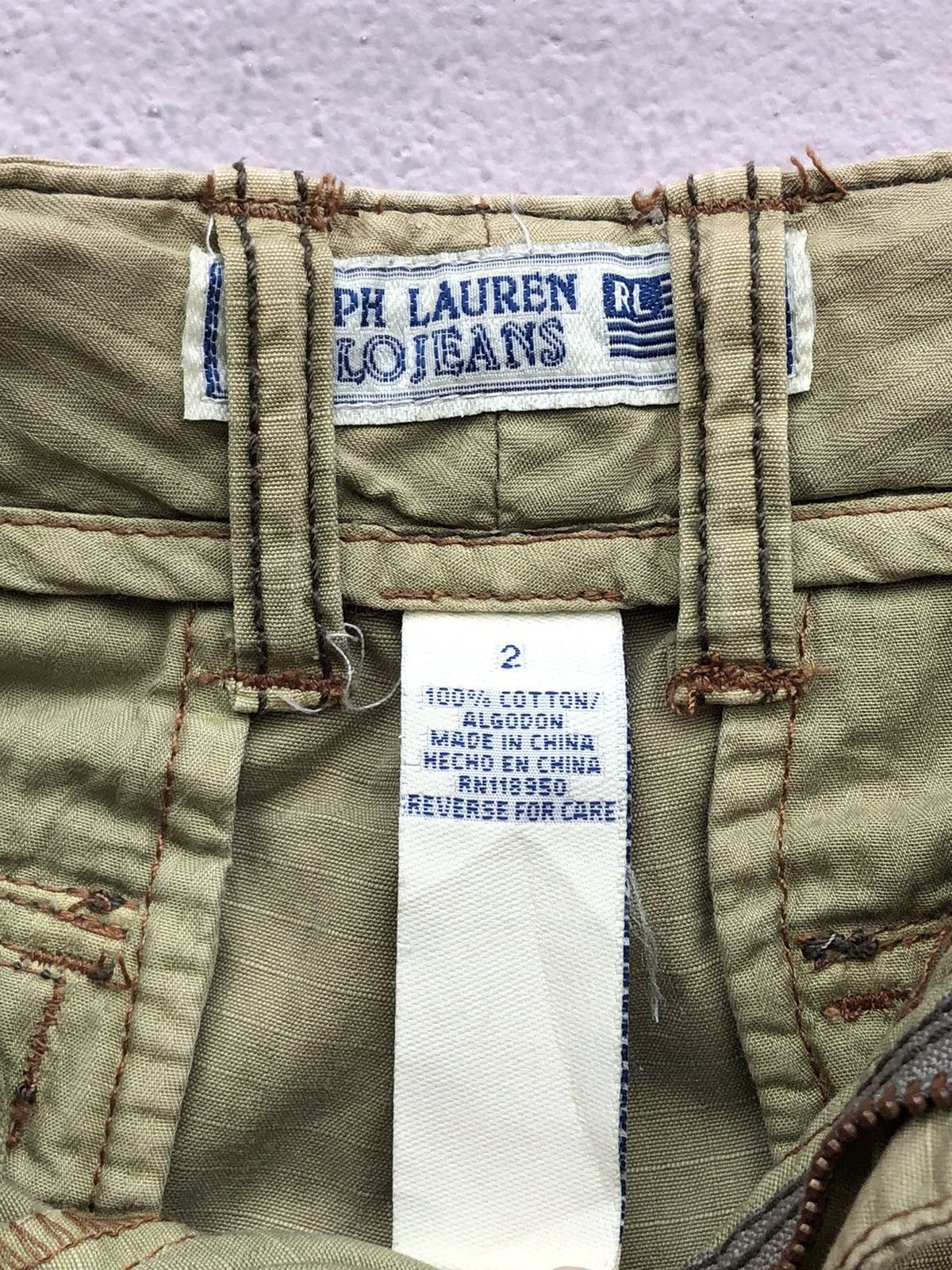 Polo Ralph Lauren Polo Ralph Lauren Cargo Pants Size US 28 / EU 44 - 10 Thumbnail