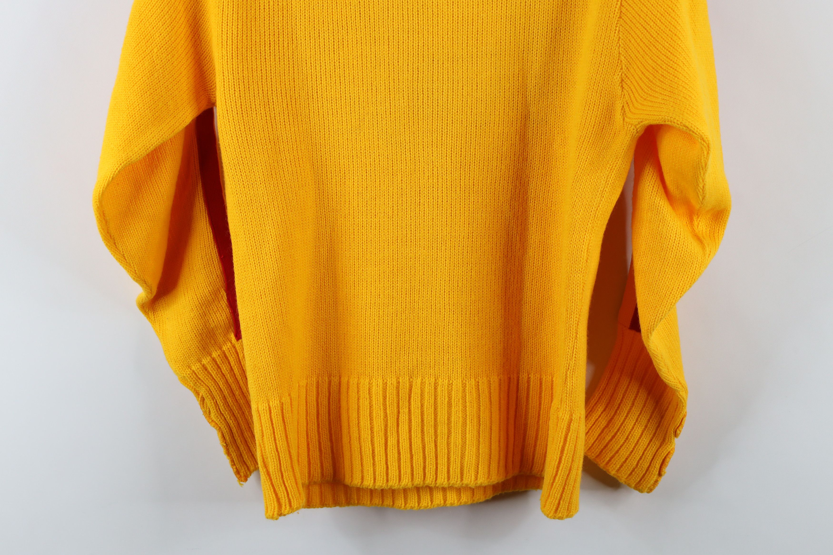 Vintage Vintage 70s Streetwear Knit Cheerleader Varsity Sweater USA Size XS / US 0-2 / IT 36-38 - 10 Thumbnail