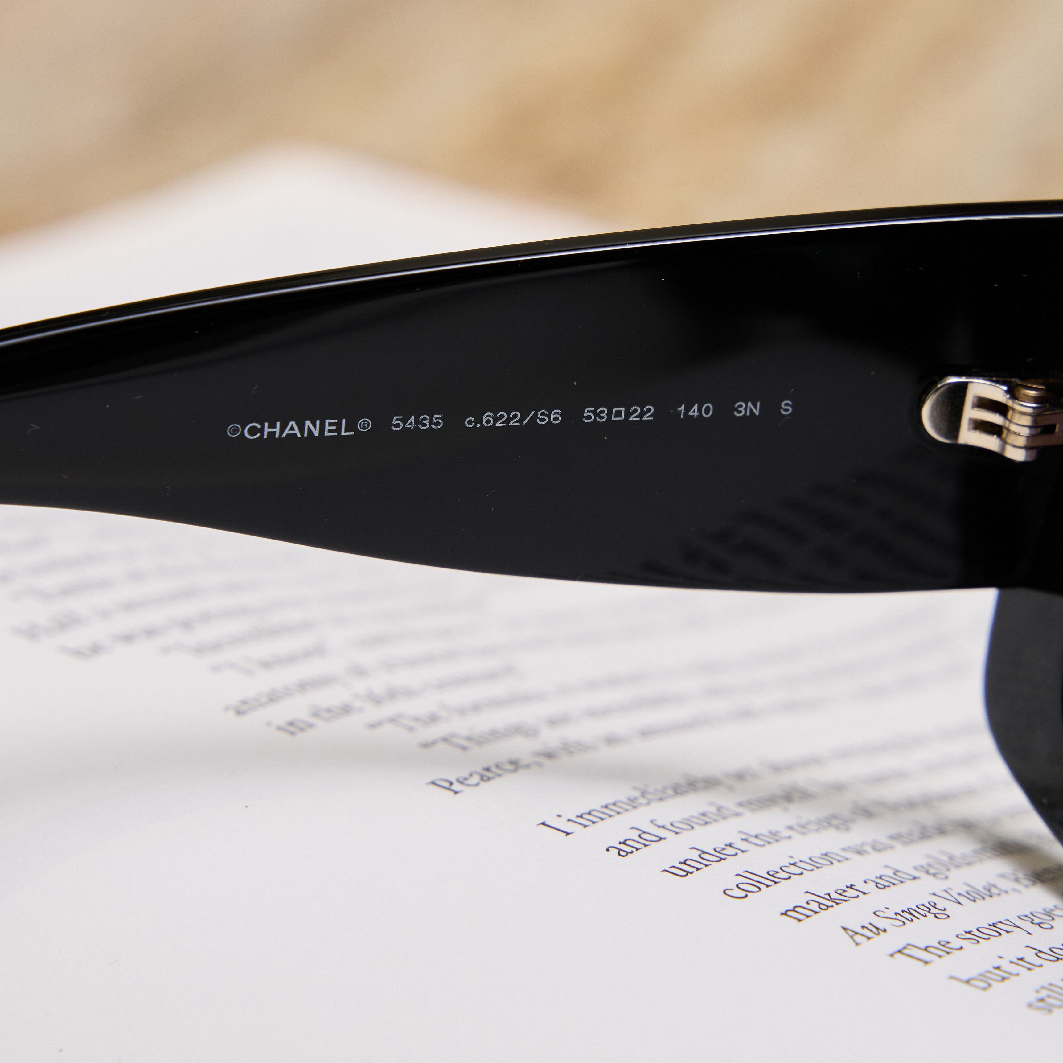 Chanel CHANEL 0CH5435 C622S6 Sunglasses Size ONE SIZE - 5 Thumbnail