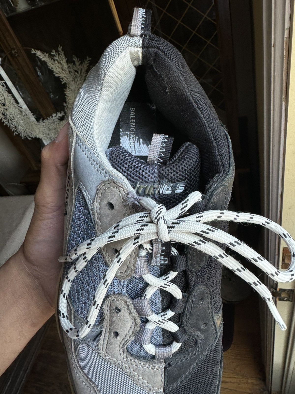 Balenciaga Balenciaga Triple S Sneaker 'Split' Size US 12 / EU 45 - 7 Thumbnail