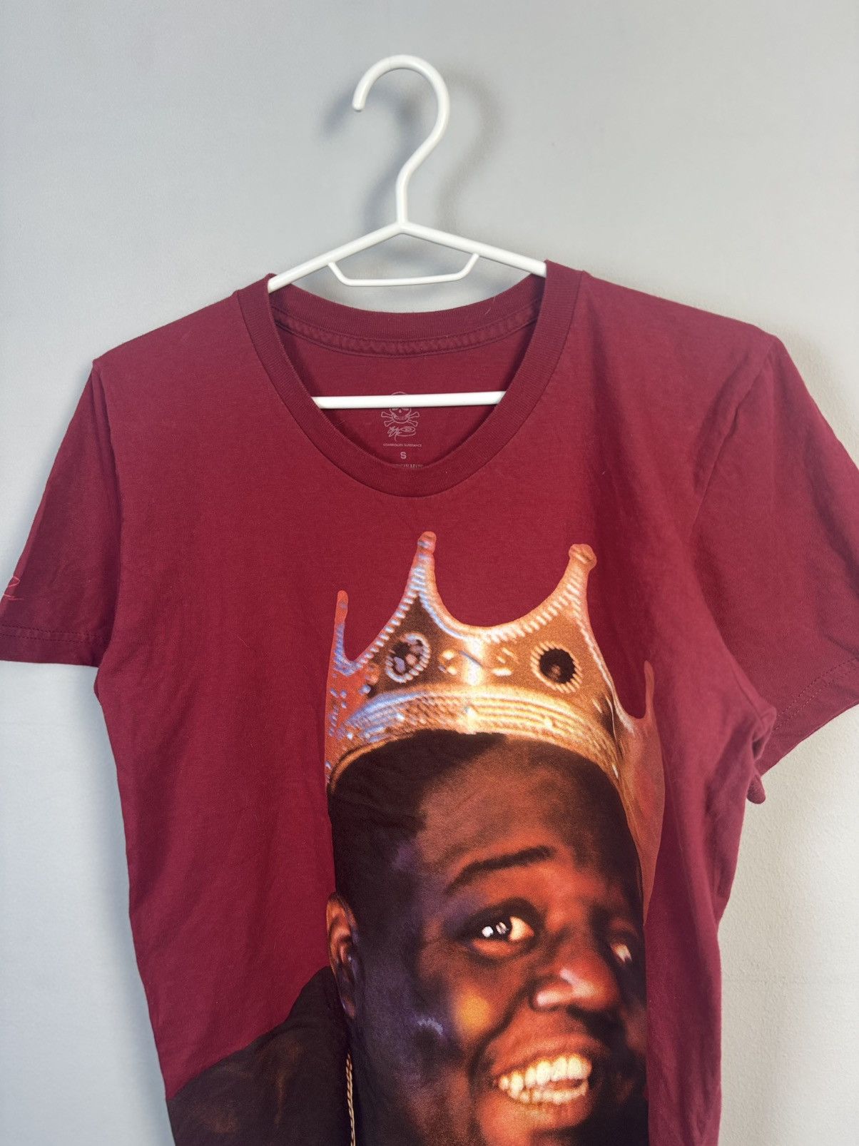 Rap Tees × Vintage Notorious BIG Ready To Die Crown Baby Graphic Rap T-Shirt Size US S / EU 44-46 / 1 - 2 Thumbnail
