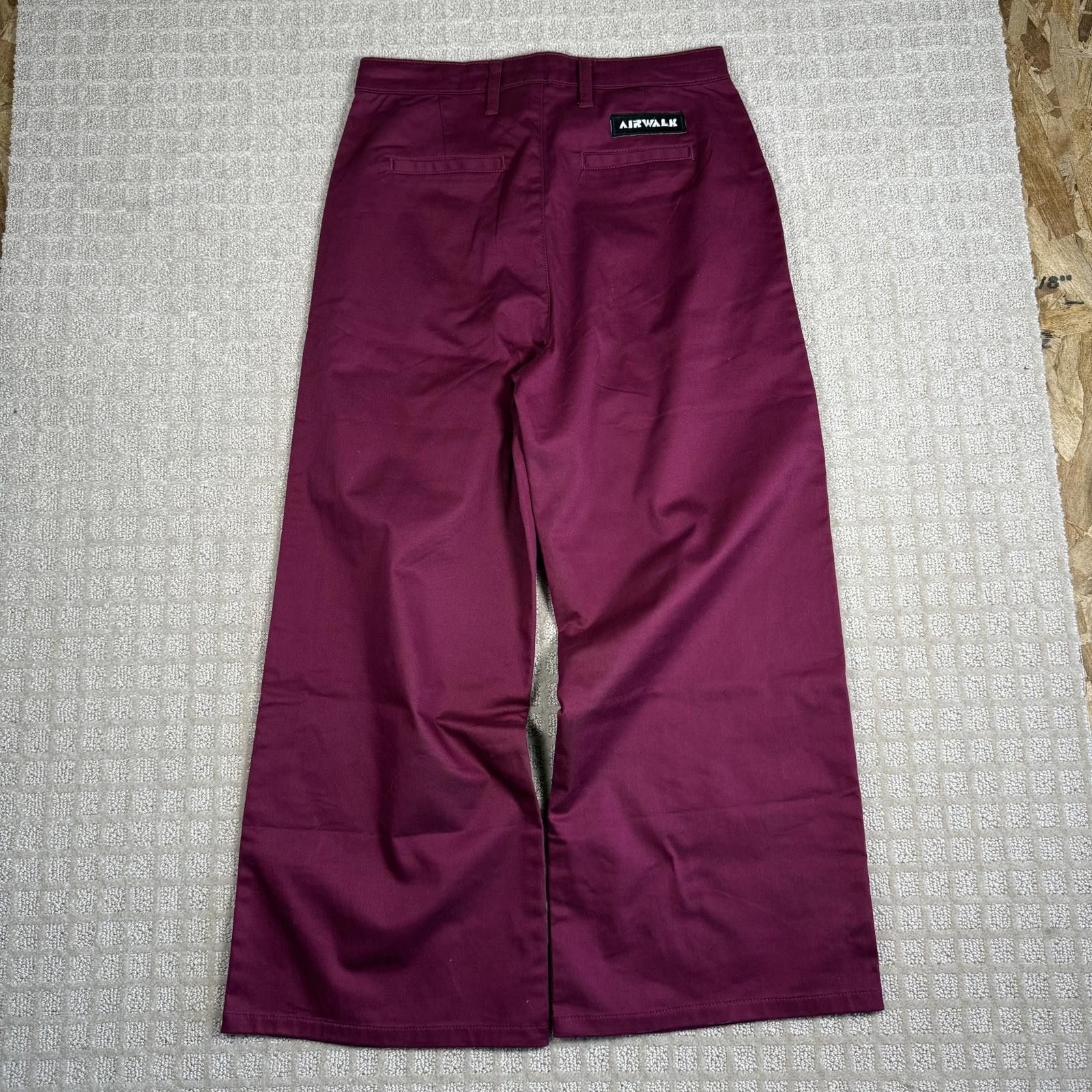 Airwalk Airwalk Wide Leg Skate Pants 29x25 Size 6 Size 29" - 6 Thumbnail