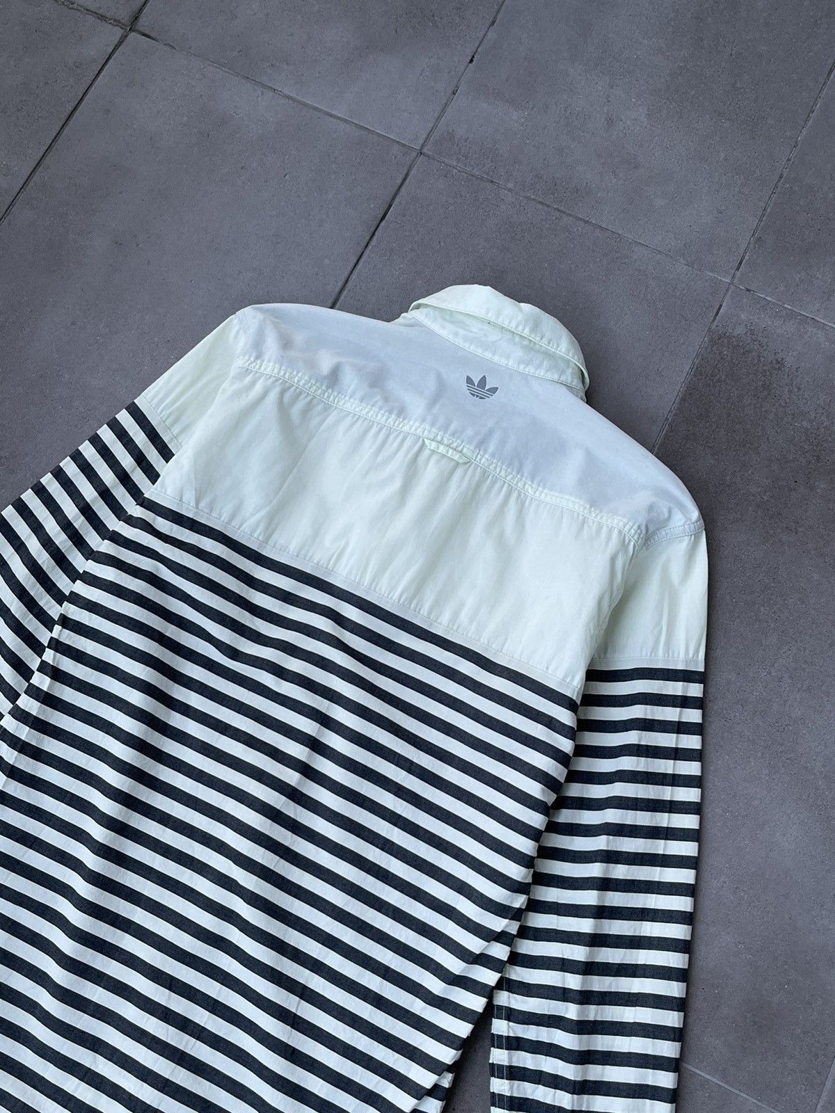 Opening Ceremony SS13 Adidas X Openning Ceremony Stripped Cream Shirt Size US M / EU 48-50 / 2 - 13 Thumbnail