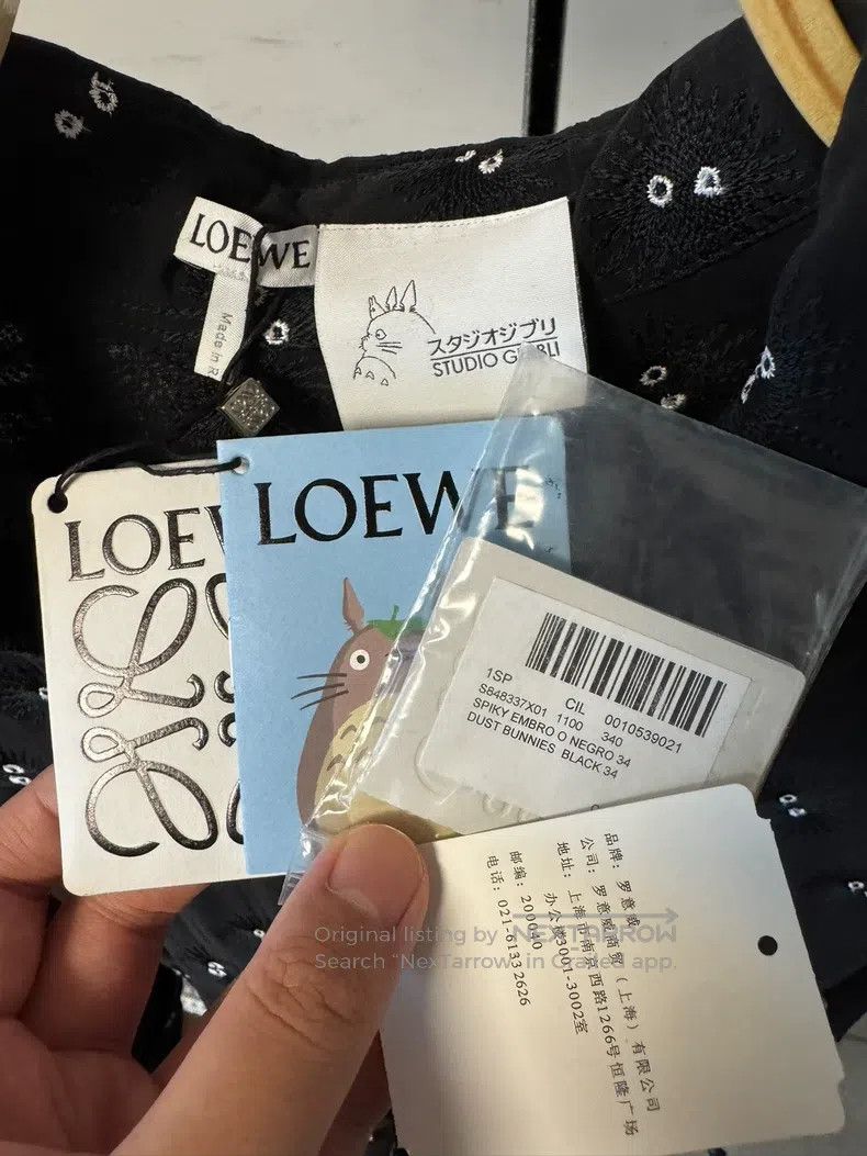 Loewe Loewe Spirited Away Totoro Collab 34 Size Sports Long Slee Size XXS / US 00 / IT 34 - 4 Thumbnail
