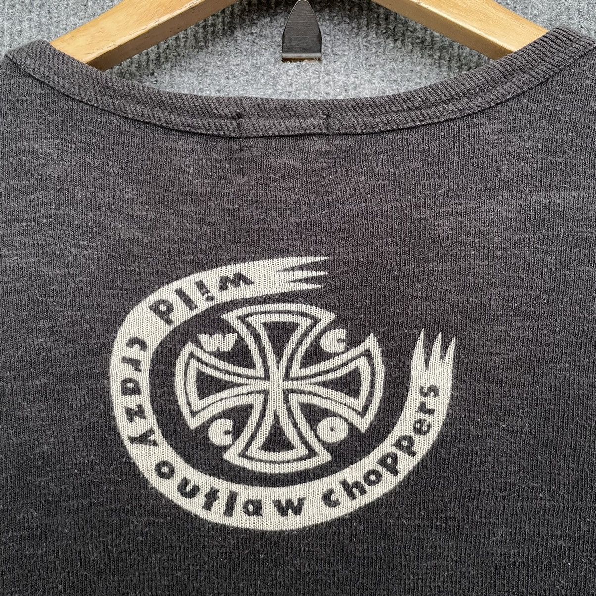Affliction × Japanese Brand × West Coast Choppers The Black Rods Motorcycle Outlaw Choppers Loopwheel Cotton Size US M / EU 48-50 / 2 - 9 Thumbnail