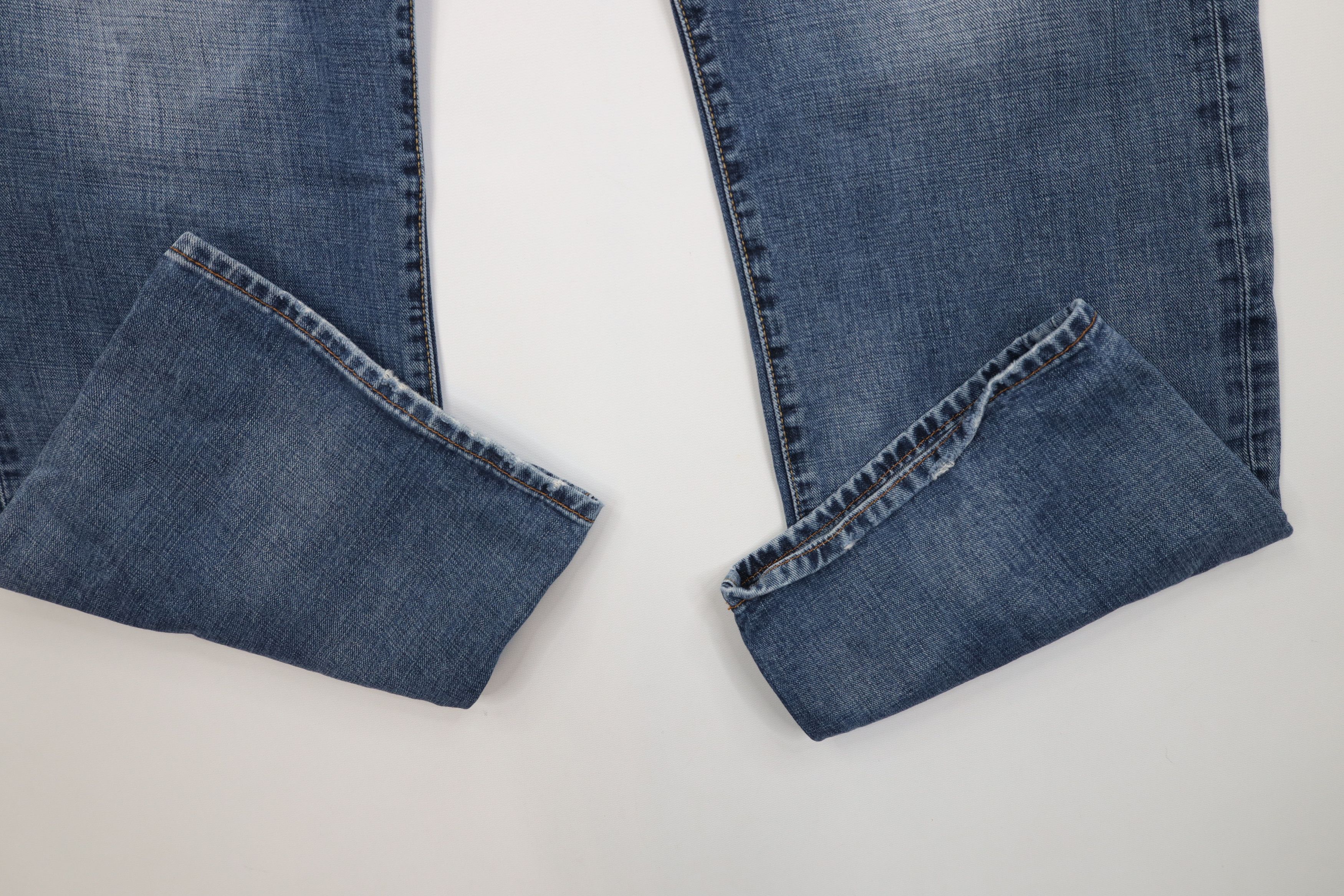 Lucky Brand Vintage Y2K Lucky Brand Straight Wide Leg Denim Jeans Size US 38 / EU 54 - 5 Thumbnail