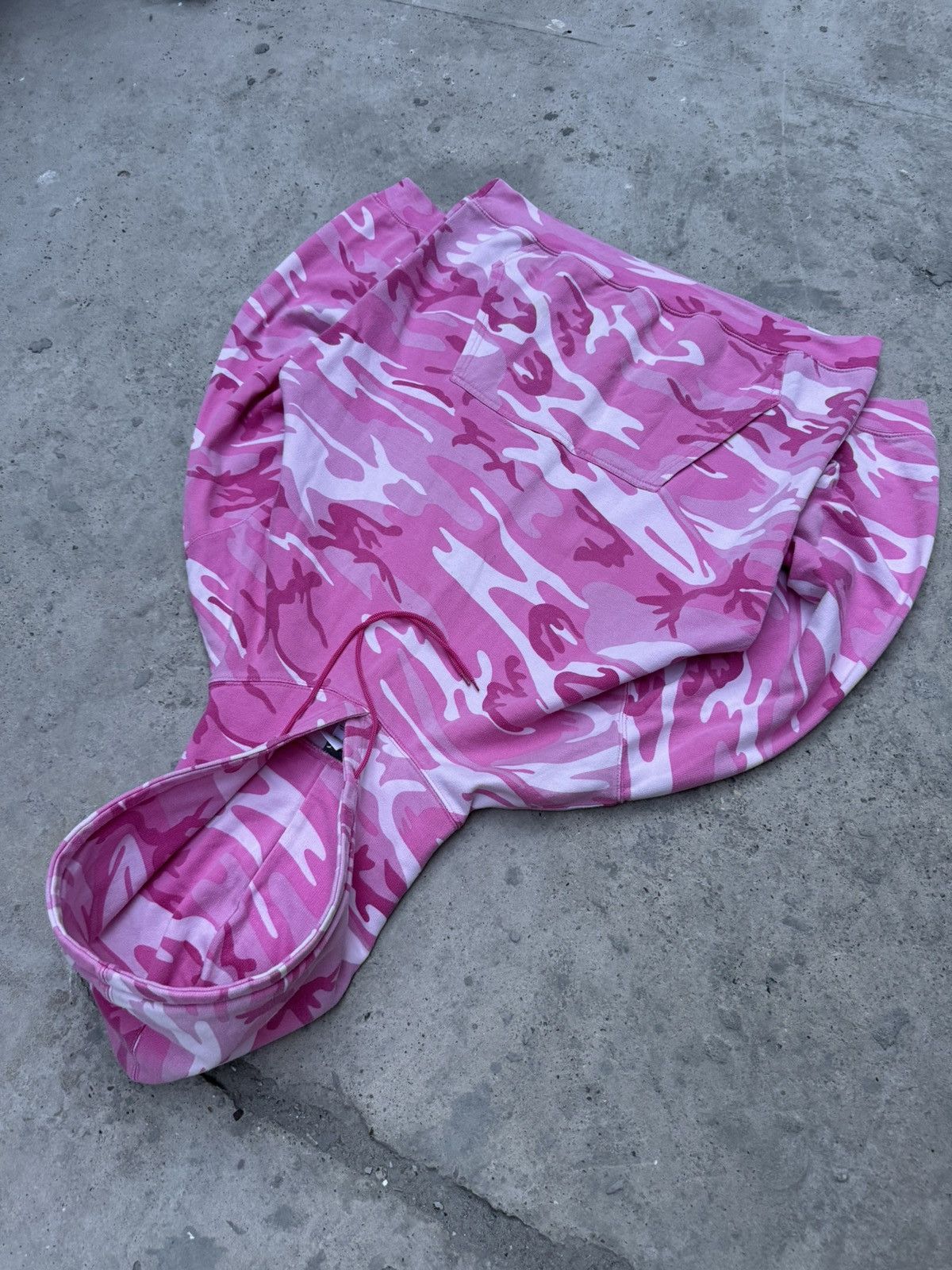 CRAZY VINTAGE BAPE STYLE CAMI HOODIE BOXY