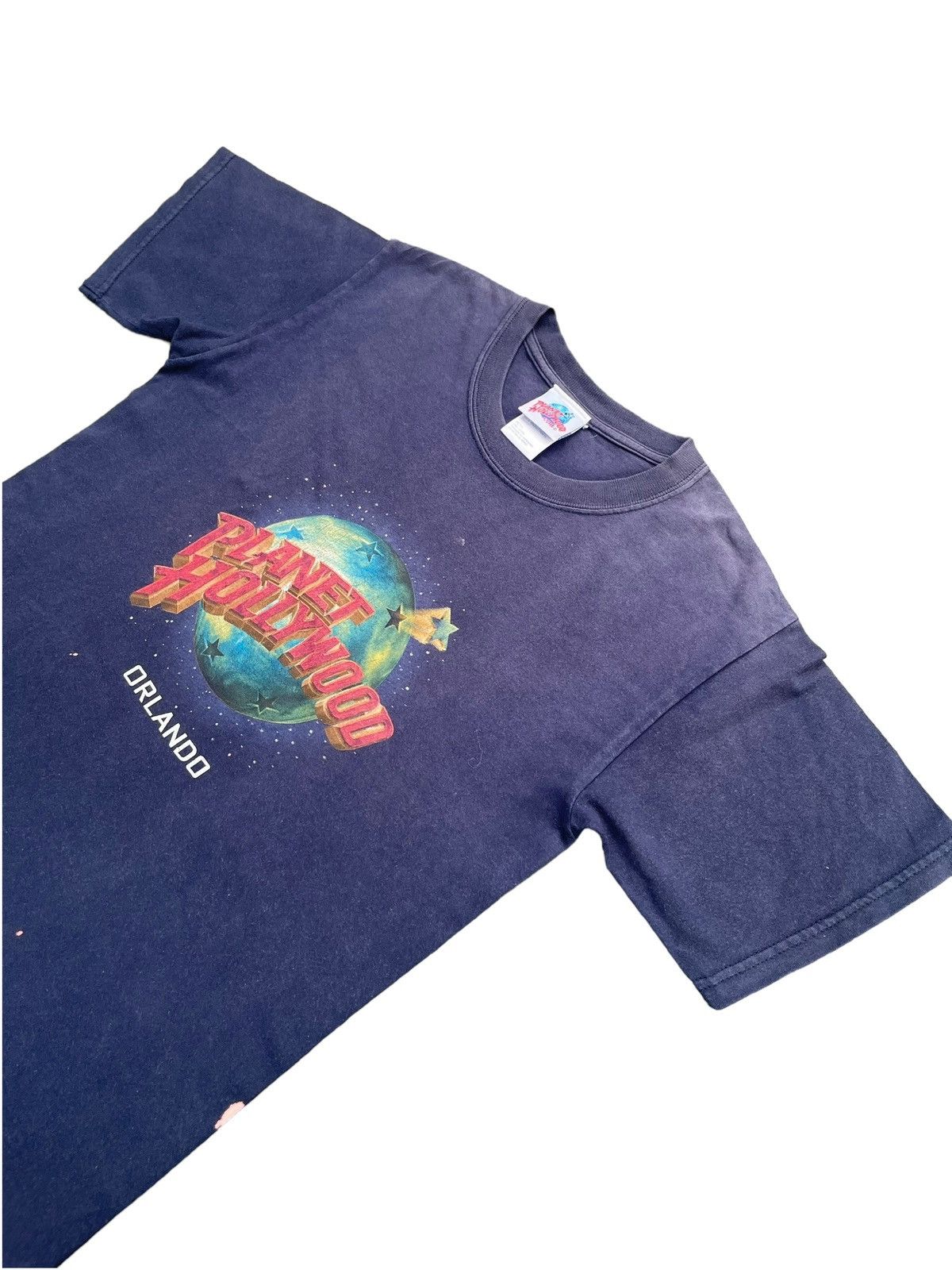 Planet Hollywood × Vintage Vintage Planet Hollywood Orlando Faded Size US M / EU 48-50 / 2 - 2 Thumbnail