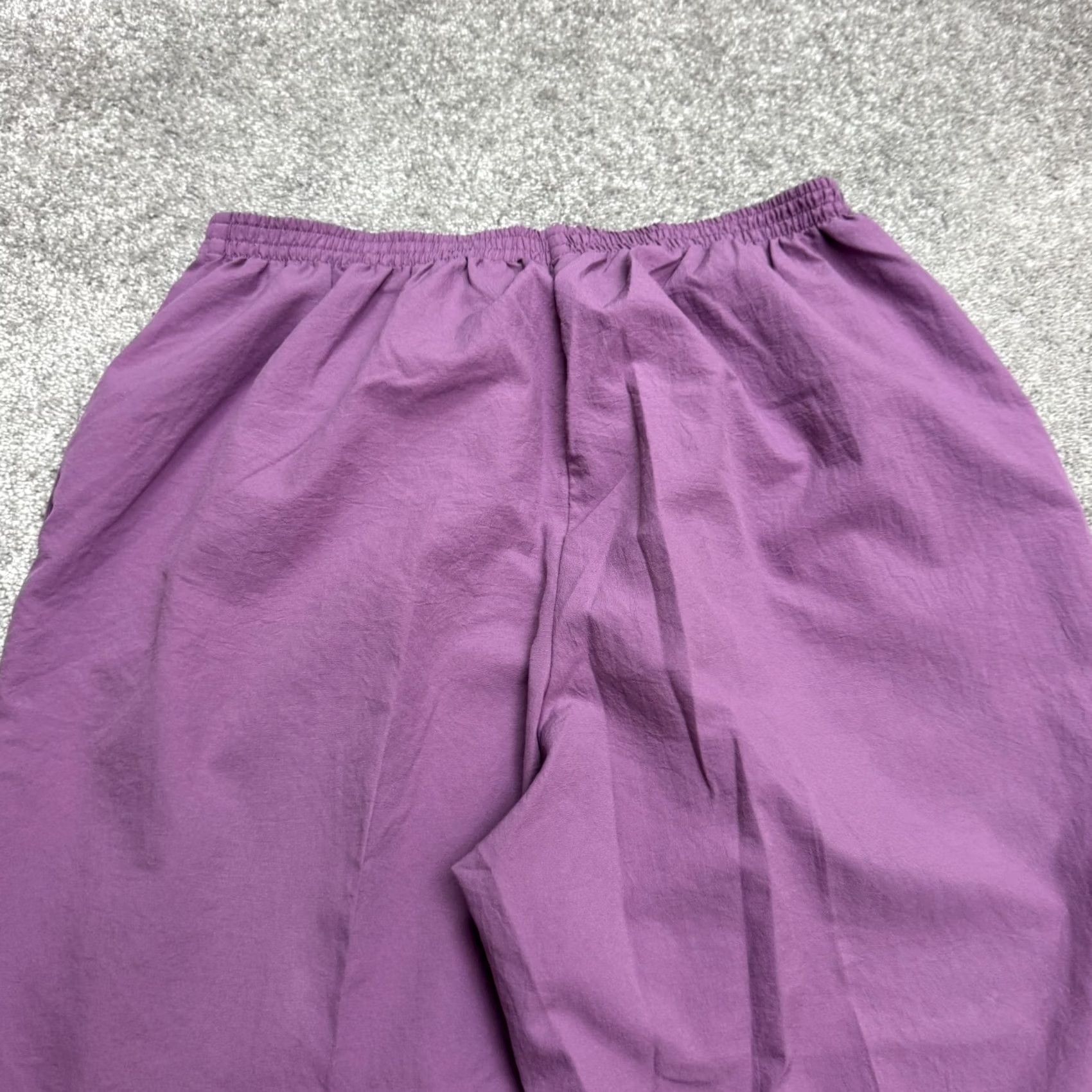Vintage Womens Purple Cropped Tapered Leg Pants Dress Pants Workwear Casual Black Friday? Size 36" / US 14 / IT 50 - 3 Thumbnail