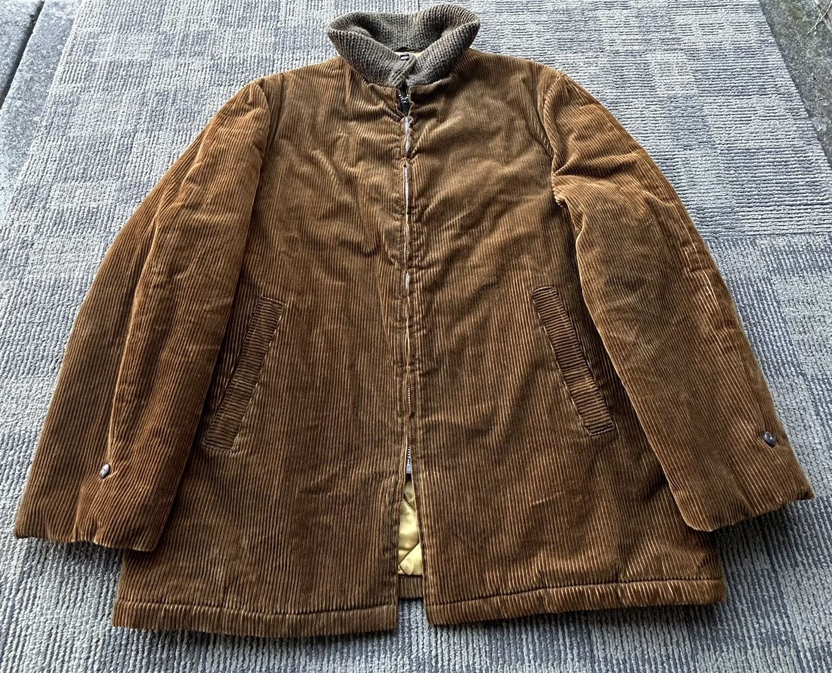 Vintage Vintage 1960’s Master Jac Brown Corduroy Coat Jacket Size US XL / EU 56 / 4 - 2 Thumbnail