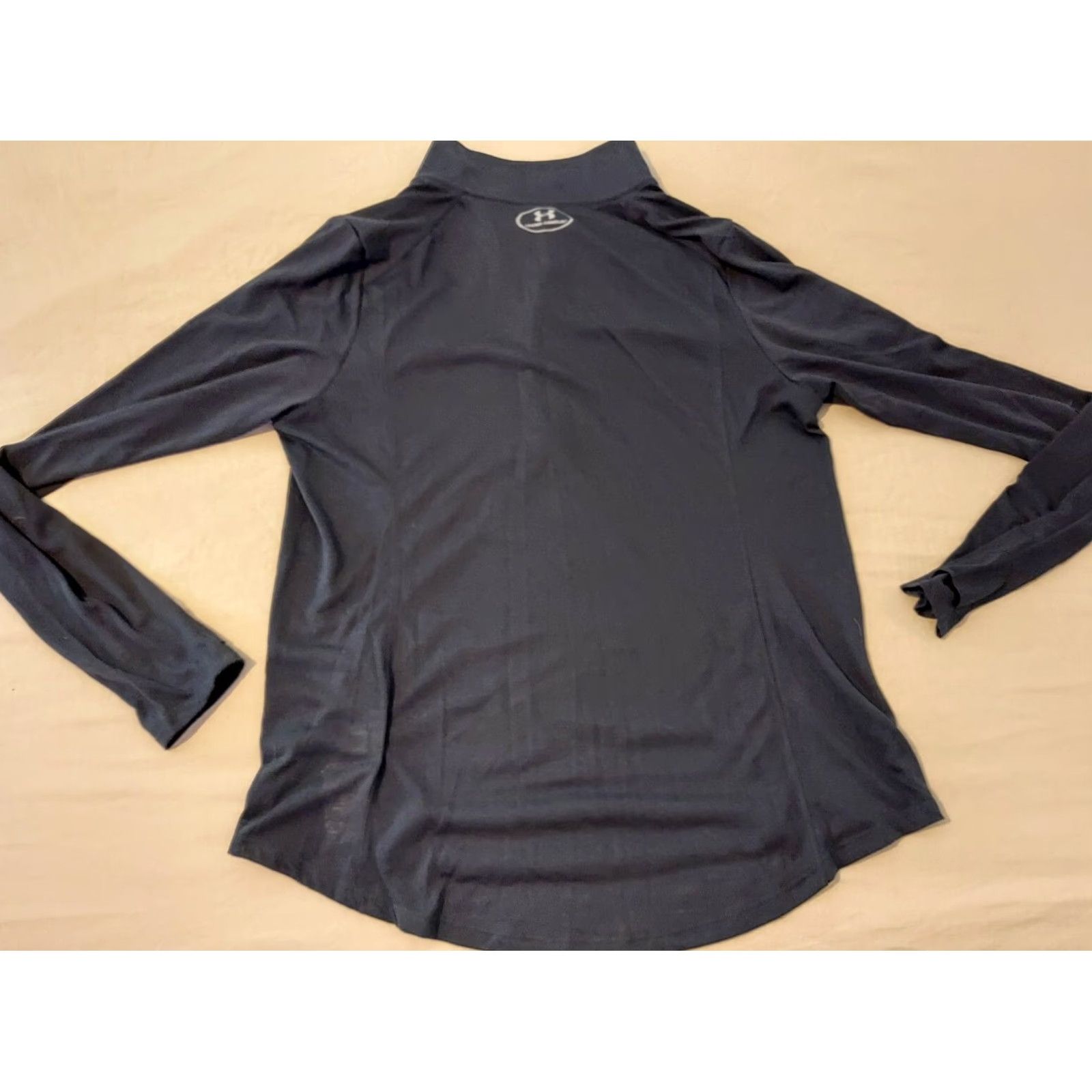 Under Armour VINTAGE? No. Under Armour Shirt XL Black Athletic Zip Mens Large? Size US XL / EU 56 / 4 - 4 Thumbnail