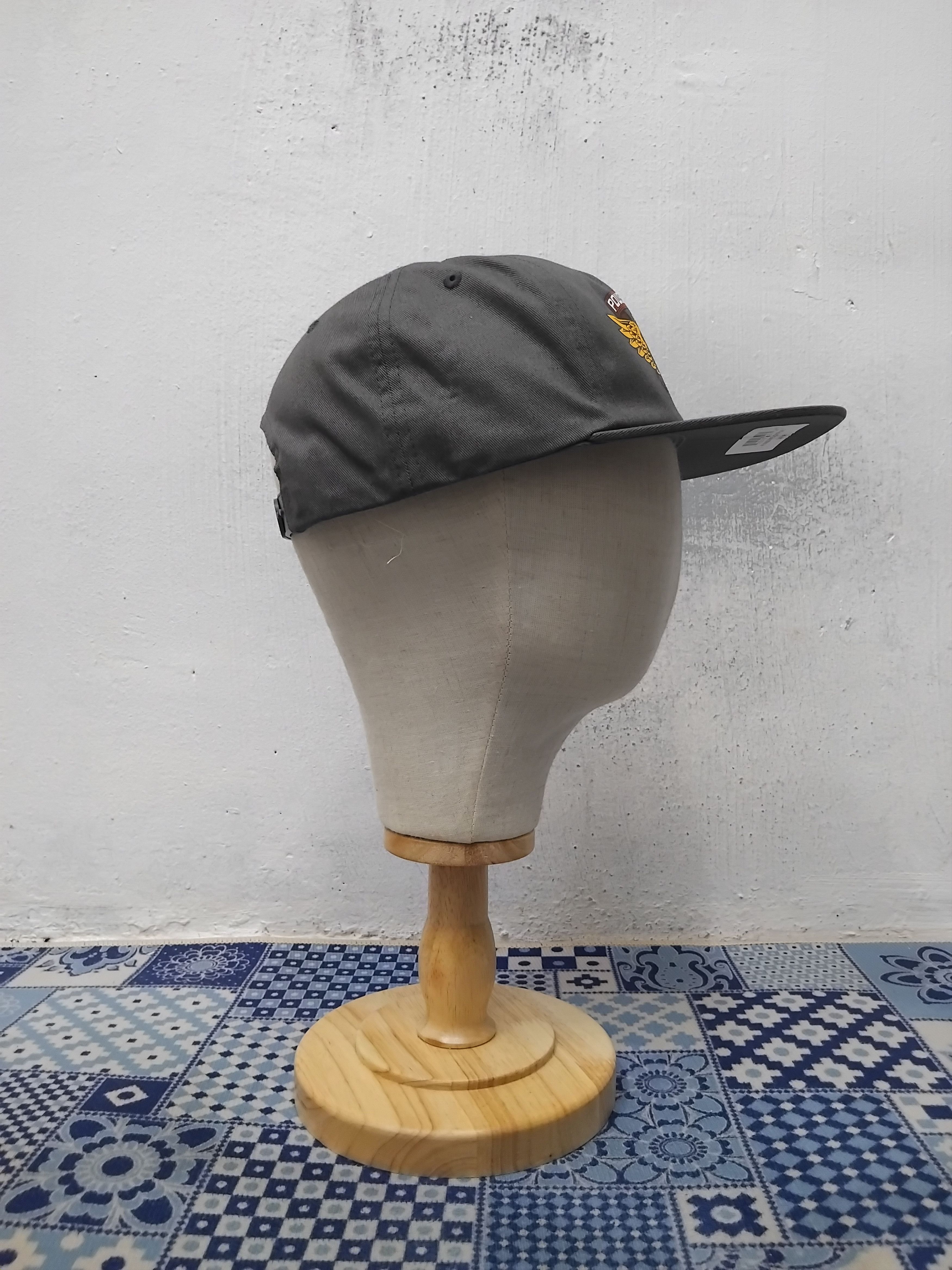 Powell Peralta 💥Powell Peralta Charcoal colour skull winged cap Size ONE SIZE - 6 Thumbnail