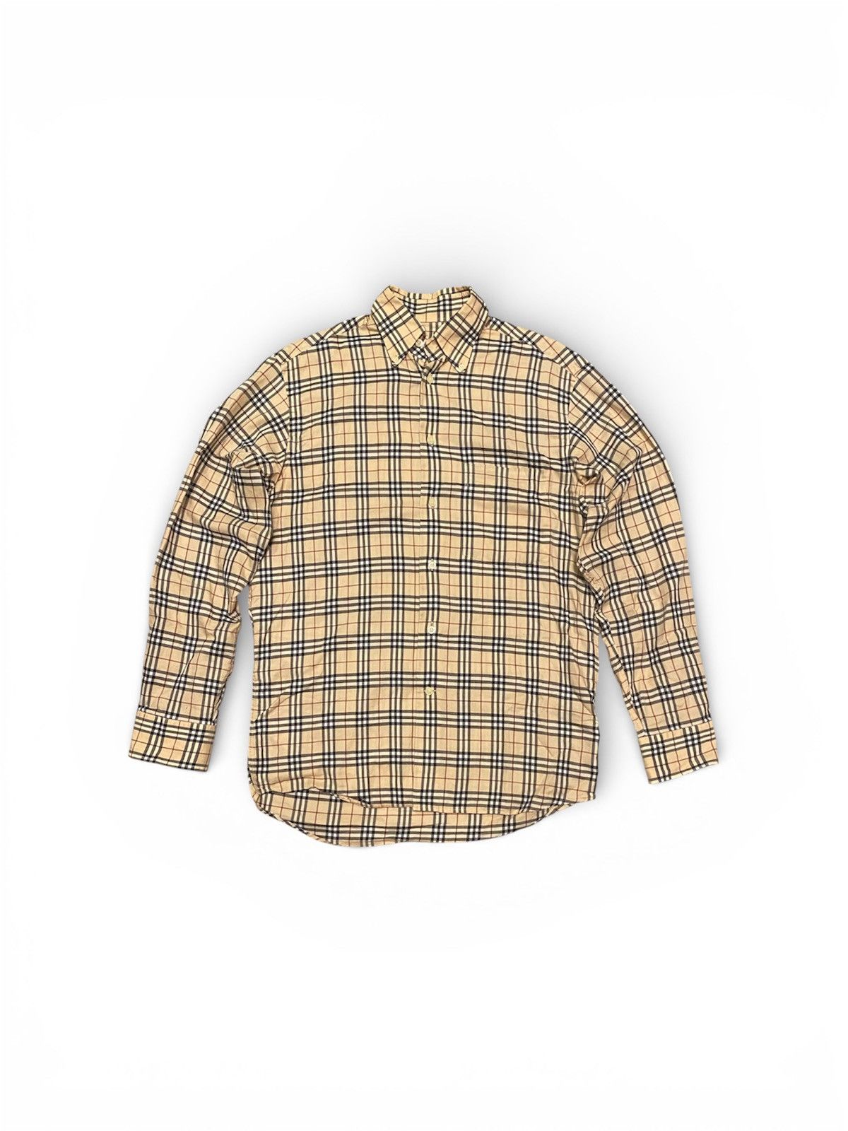 Burberry Burberry Burberrys Checked Shirt Button Downs Nova Check Size US M / EU 48-50 / 2 - 1 Thumbnail