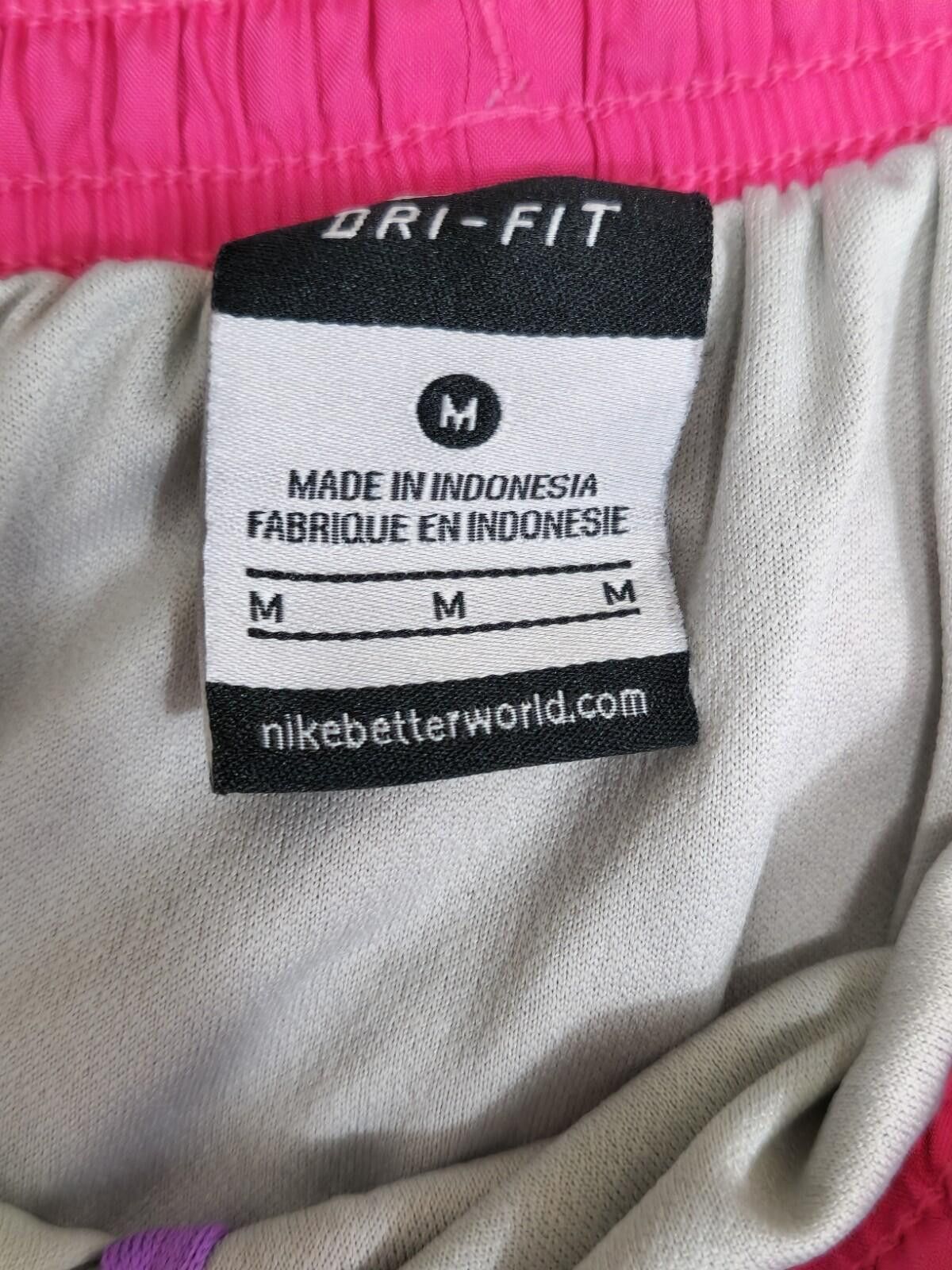 Nike Nike Women Dri-Fit Pink With Purple Running Shorts Size M#12 Size 32" / US 10 / IT 46 - 4 Thumbnail