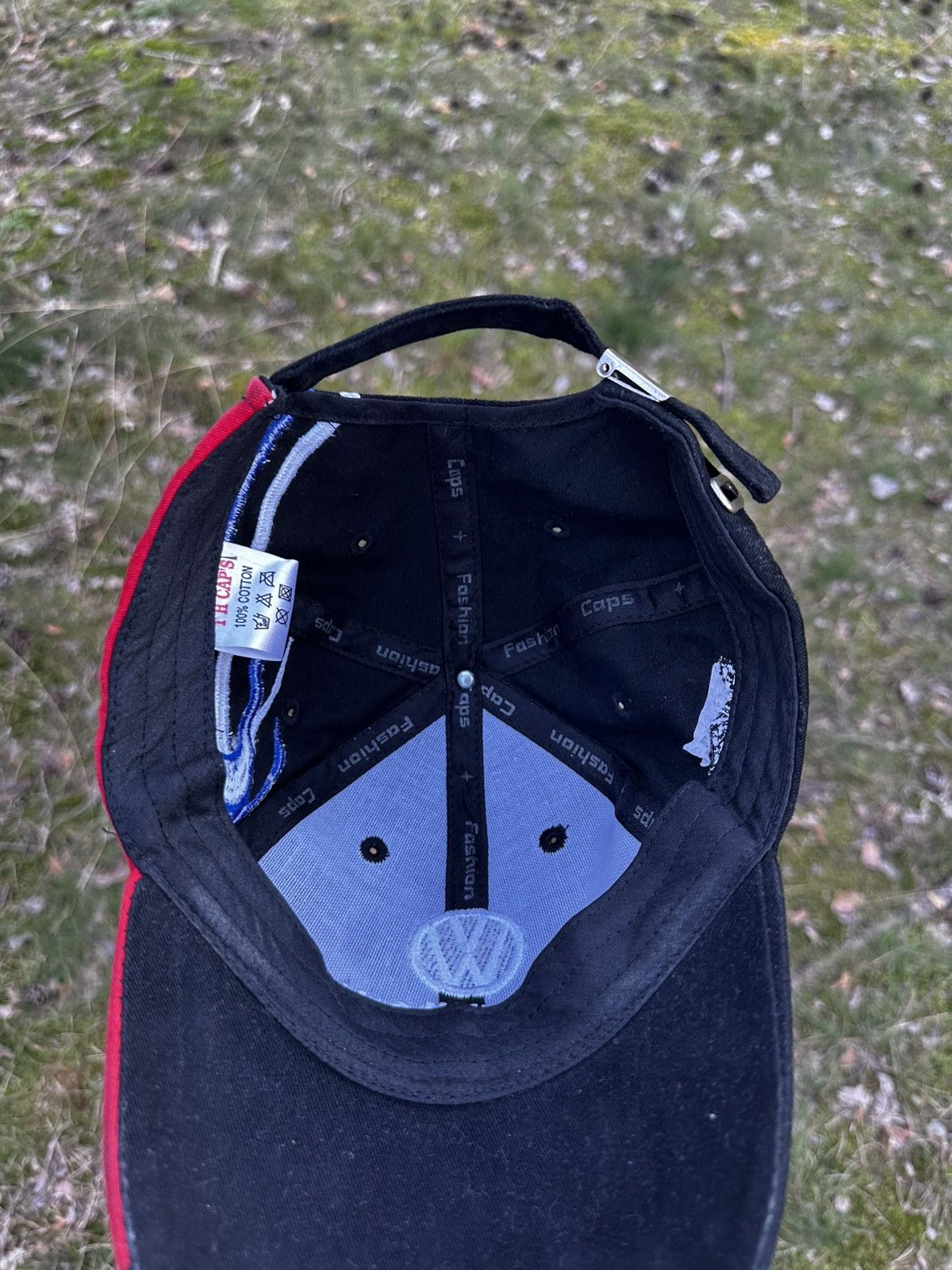 Other Vintage Volkswagen Racing Flames Y2K Fire Drip Cap Size ONE SIZE - 4 Thumbnail