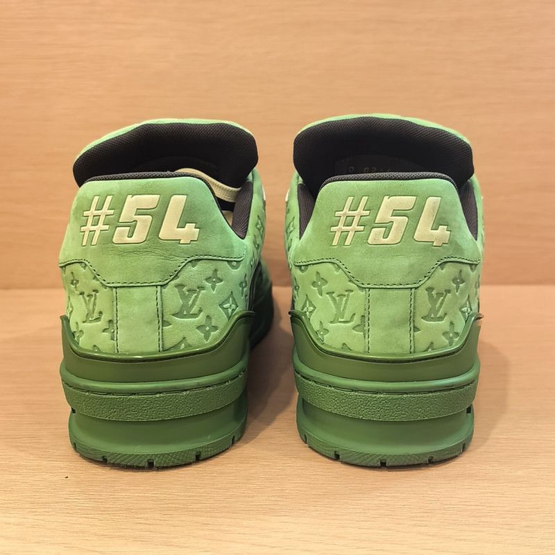Louis Vuitton Tyler x Louis Vuitton Green Low-Top Trainers -2508 Size US 8 / EU 41 - 3 Thumbnail