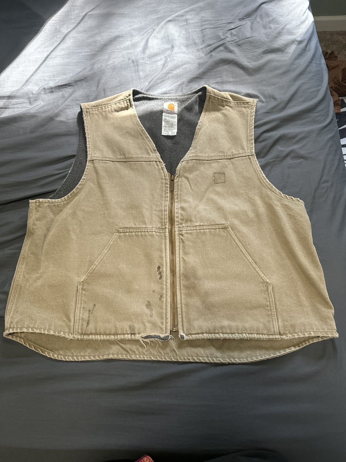 Carhartt Vintage 4 Pocket Carhart Vest Size US XXL / EU 58 / 5 - 1 Thumbnail