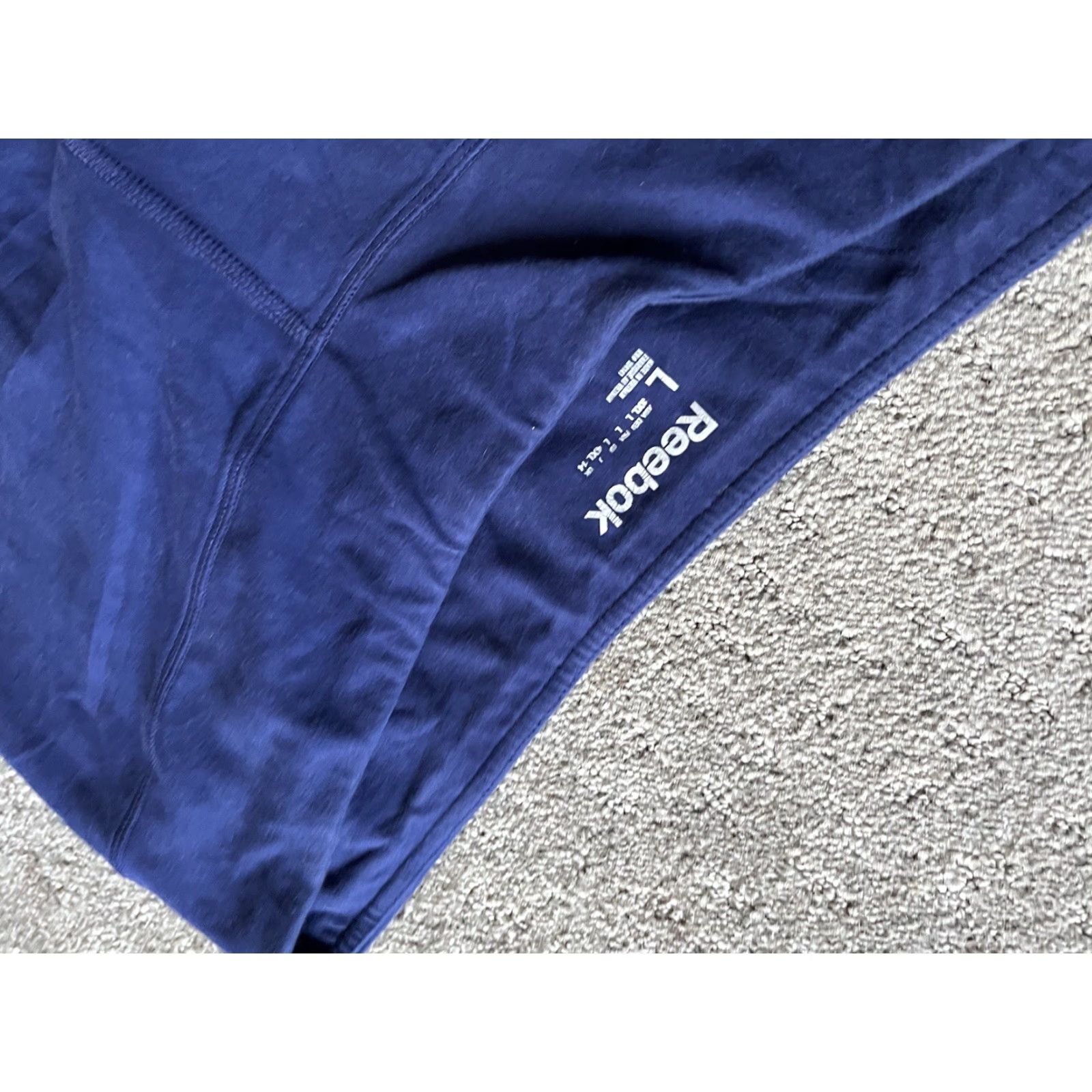 Reebok Reebok Women's Novelty Capri Pants Size Large Medieval Blue Activewear Size ONE SIZE - 5 Thumbnail