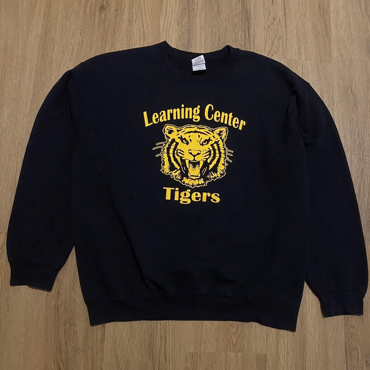 Gildan 80s Learning Center Tigers crewneck sweatshirt Size US L / EU 52-54 / 3 - 1 Thumbnail