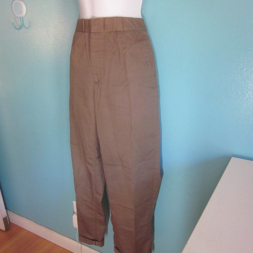 Marni Marni for H&M Cotton Crop Pants Fits Womens 10 Size 32" / US 10 / IT 46 - 8 Thumbnail