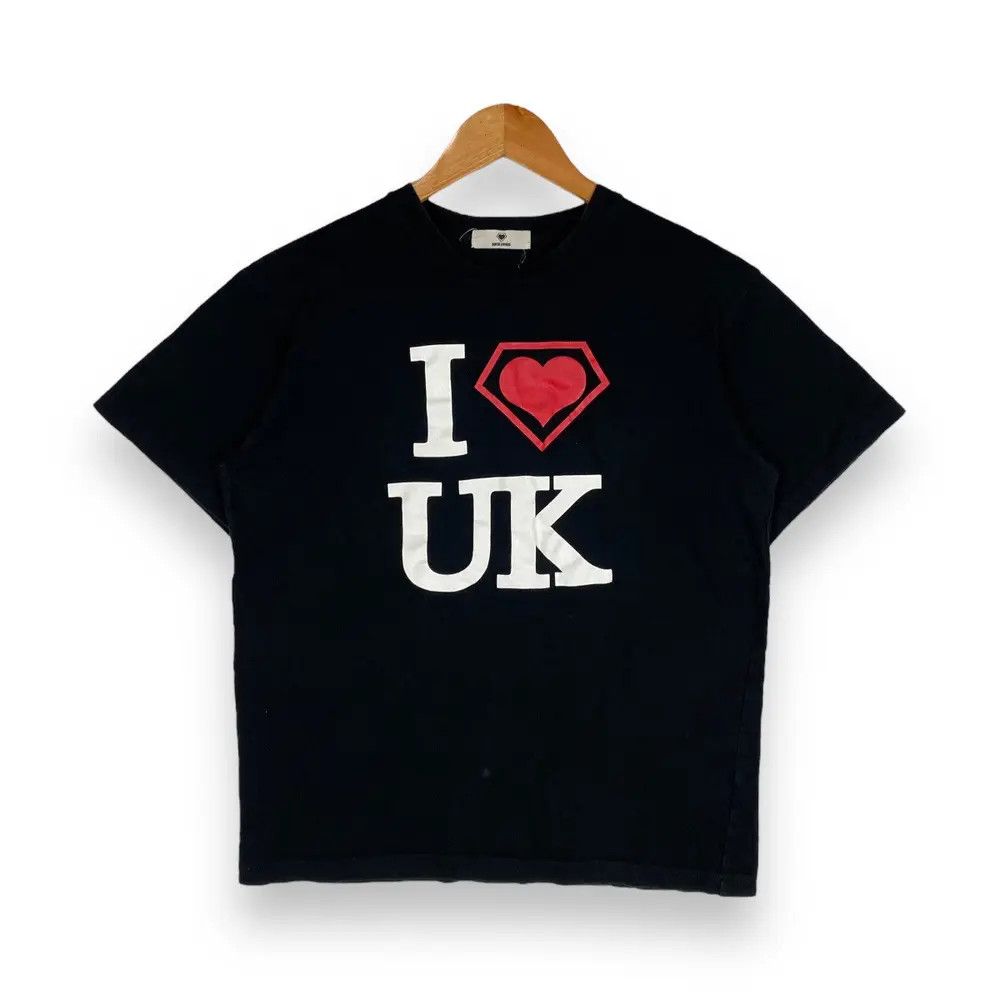 Japanese Brand Vintage SUPER LOVERS I LOVE UK TOKYO Streetwear Punk Tee Size US M / EU 48-50 / 2 - 1 Thumbnail