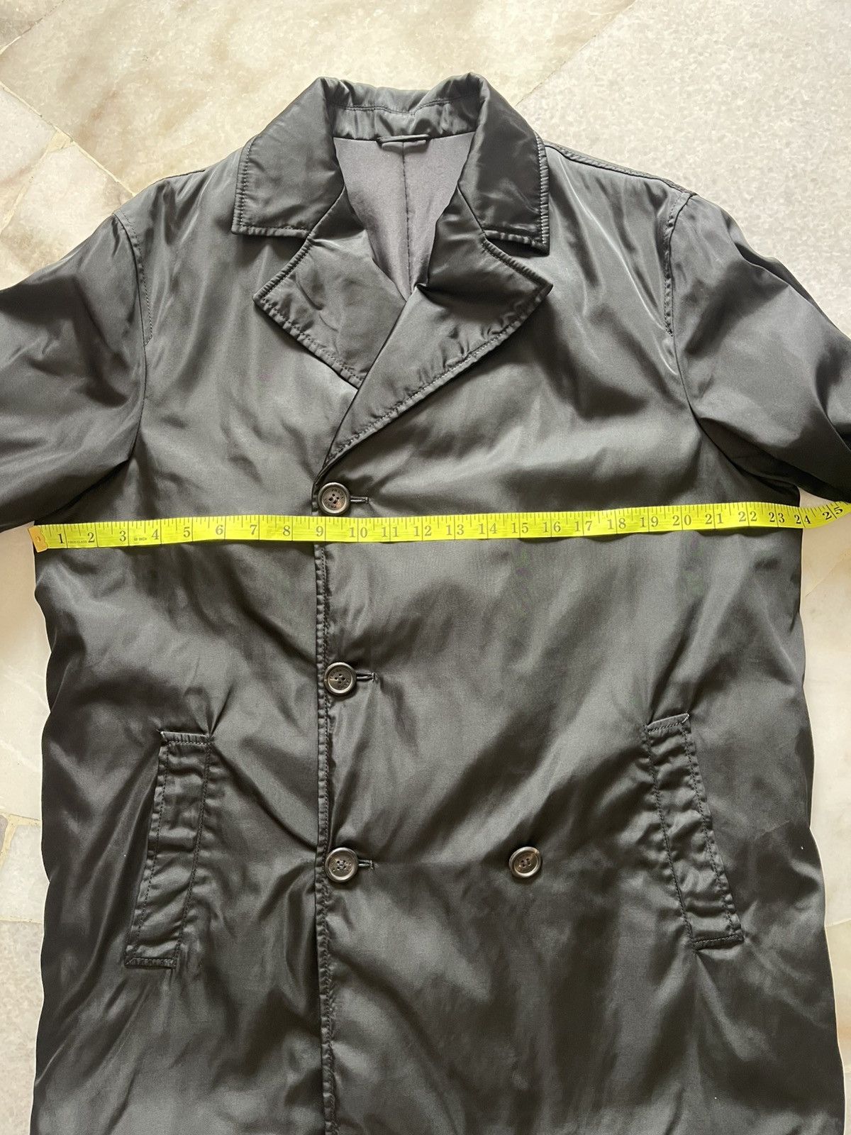 Prada Vintage Prada Nylon Long Coat 96 Size US L / EU 52-54 / 3 - 16 Thumbnail