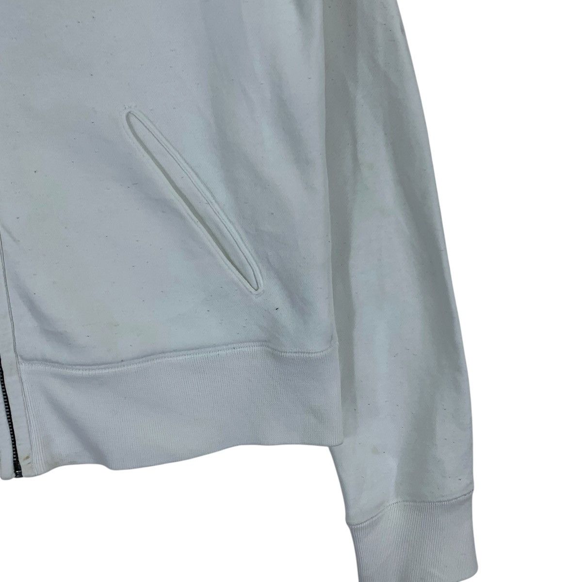 Nike × Vintage Vintage Nike Sportswear White Sweater Zipper Size US S / EU 44-46 / 1 - 6 Thumbnail