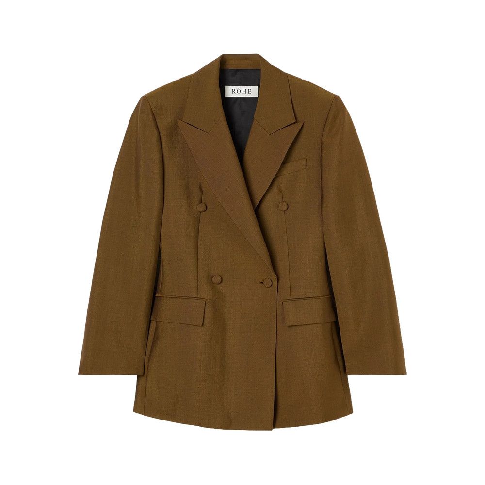 Rohe Rohe BROWN Jackets - Blazers Size S / US 4 / IT 40 - 1 Thumbnail