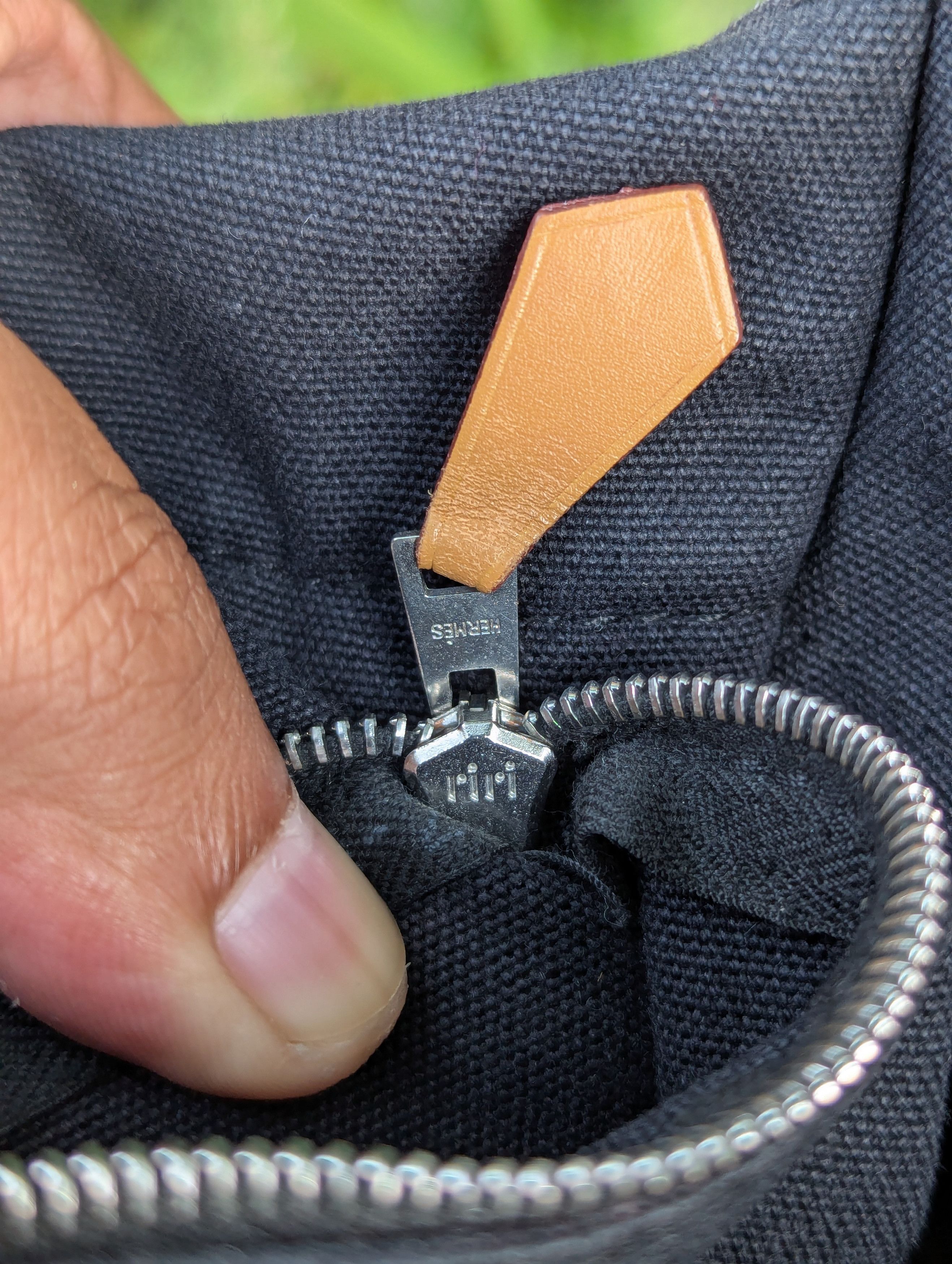 Hermès Fourre Tout PM Canvas Tote Bag