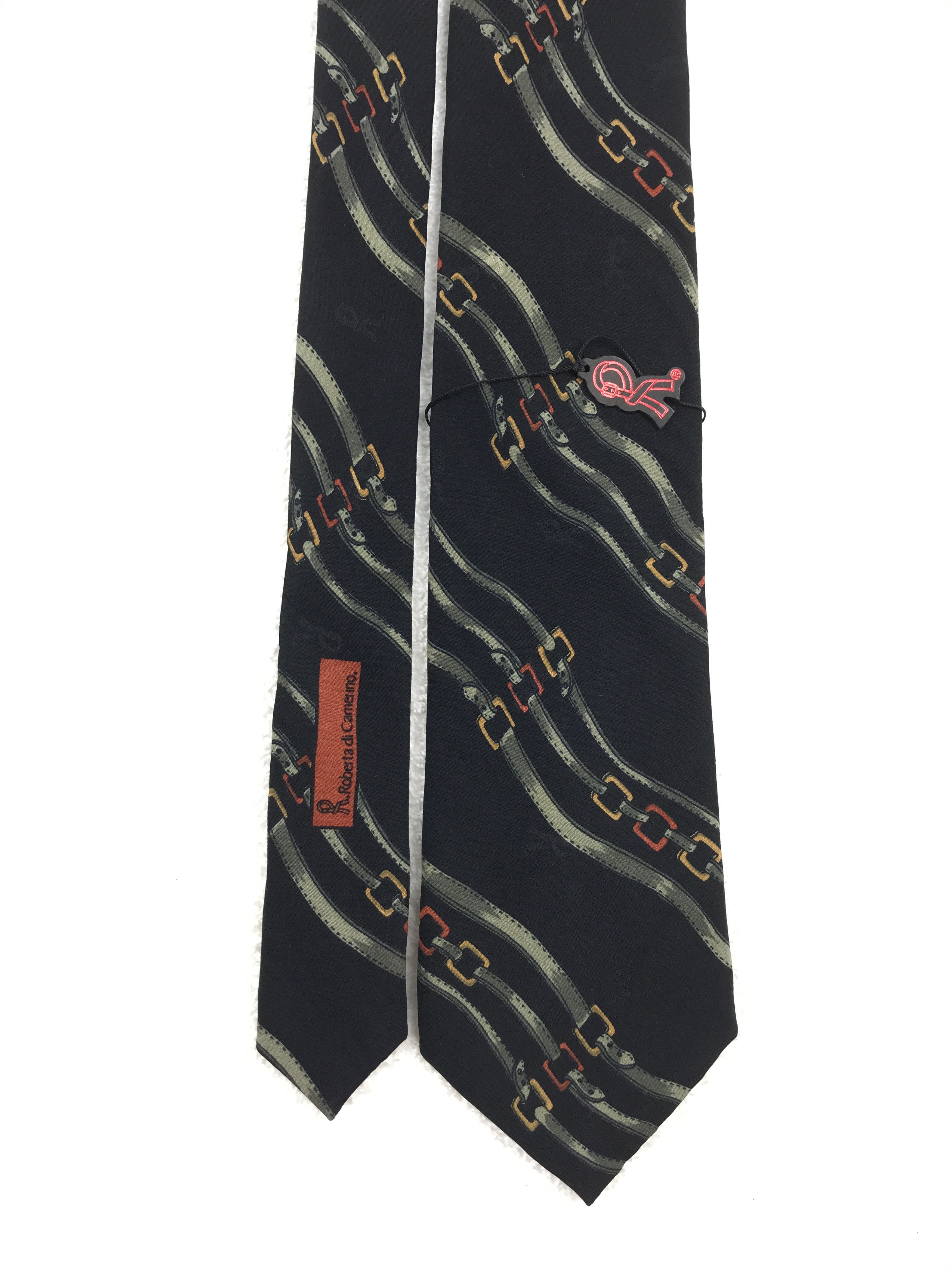 Designer × Roberta di Camerino × Vintage Vintage Roberto de camerino Silk Necktie Size ONE SIZE - 3 Thumbnail