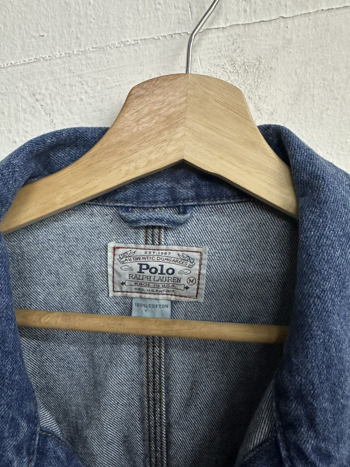 Polo Ralph Lauren 90’s Polo Ralph Lauren Denim Ye’ Style Jacket Size US M / EU 48-50 / 2 - 4 Thumbnail
