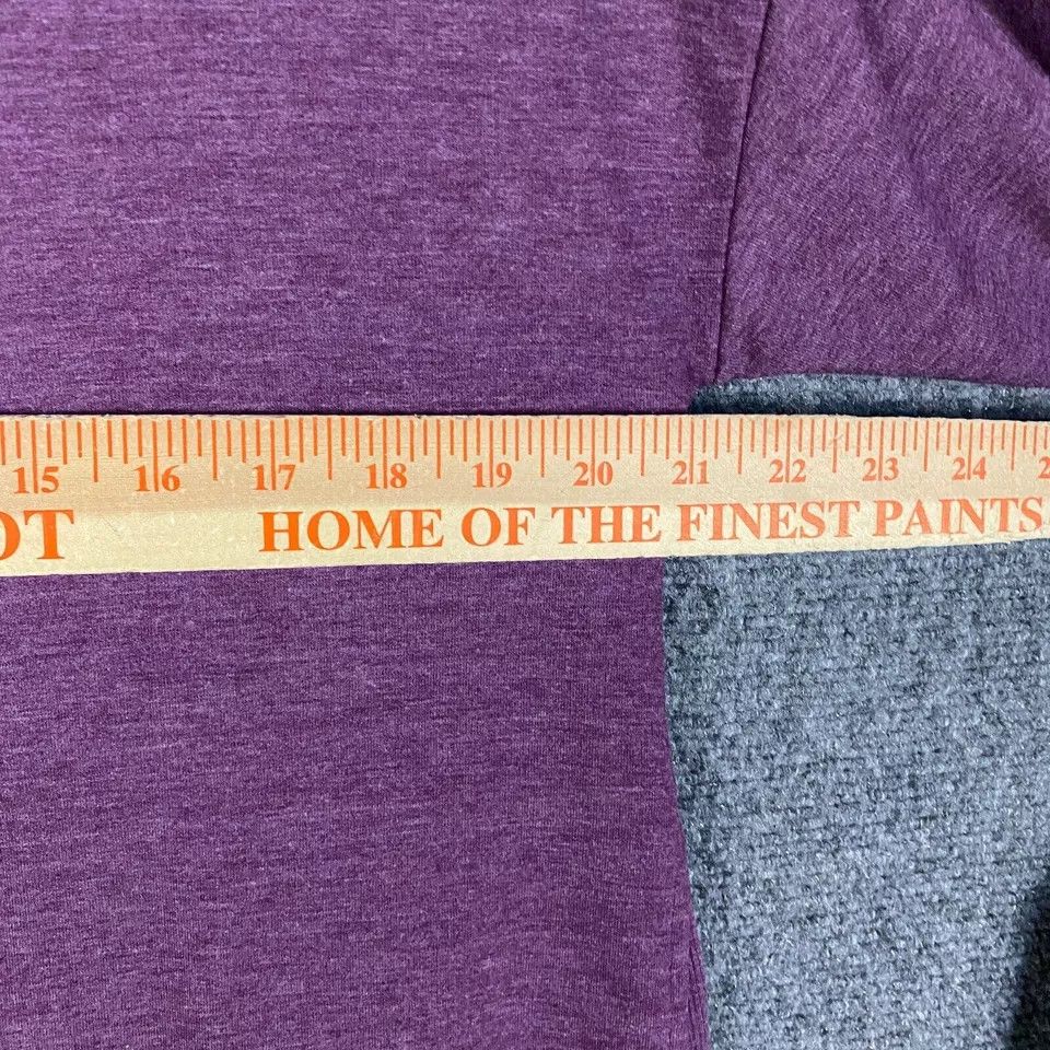 Jockey Jockey Sweatshirt Women's Medium Pullover Purple Polyester M Size M / US 6-8 / IT 42-44 - 4 Thumbnail