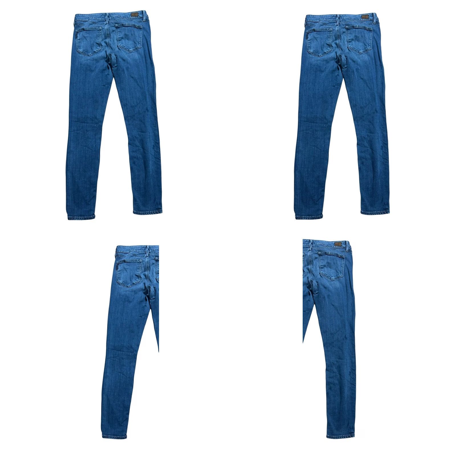 Paige Paige Verdugo Ankle Ultra Skinny Jeans Women's Size 29 Blue Denim 29"x27" Pants Jeans Slimming Stretch 5-Pocket Mid Rise Size 29" - 8 Thumbnail