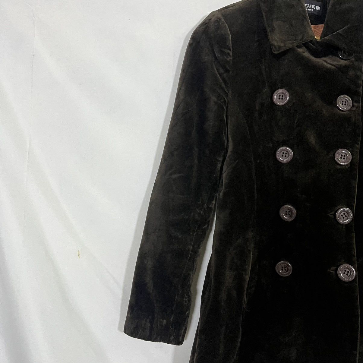 Morgan De Toi Vintage Morgan De Toi Paris Belted Trench Coat Luxury Rare Size S / US 4 / IT 40 - 2 Thumbnail