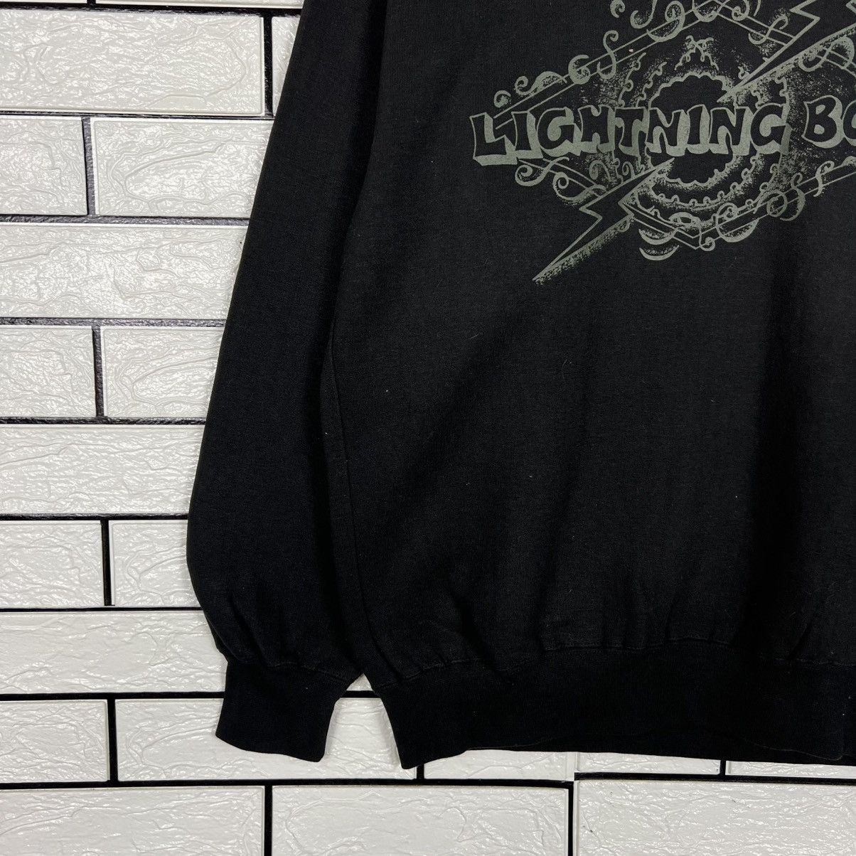 Lightning Bolt 90's LIGHTNING BOLT Big Logo Crewneck Sweatshirt #3996-C182 Size US L / EU 52-54 / 3 - 6 Thumbnail