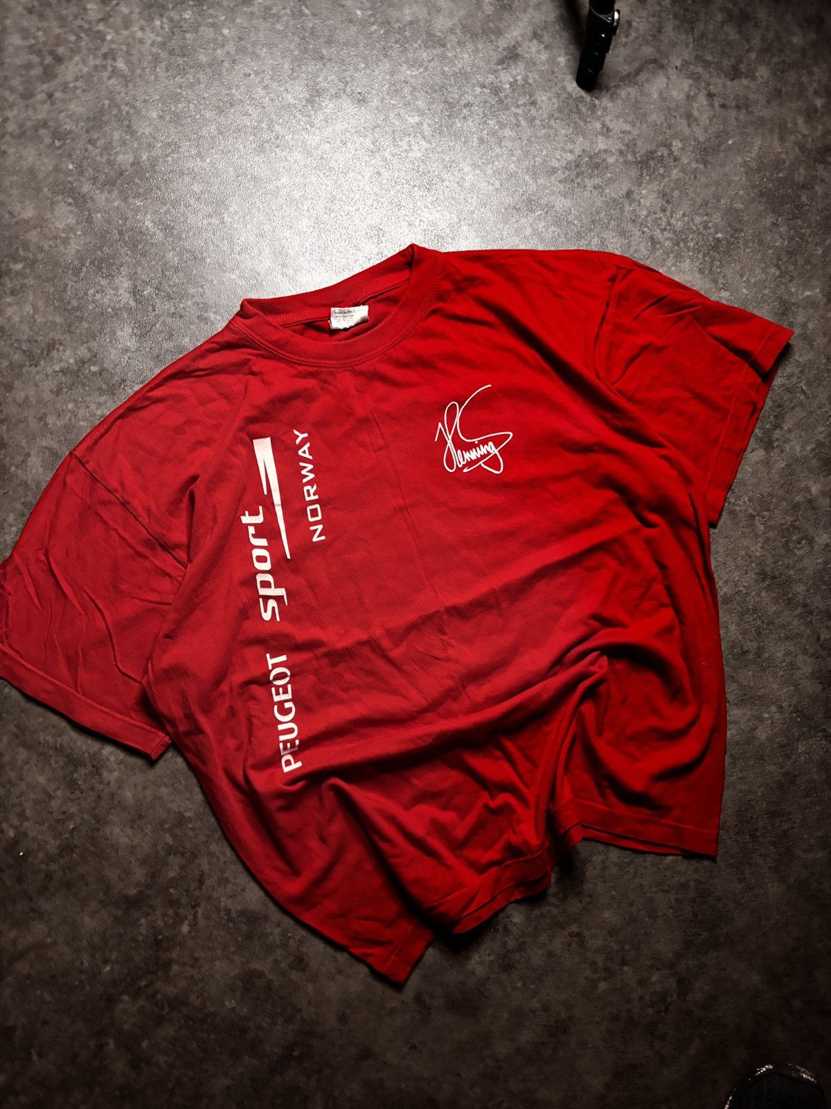 Fox Racing Racing Tee Henning Peugeot Size US L / EU 52-54 / 3 - 4 Thumbnail